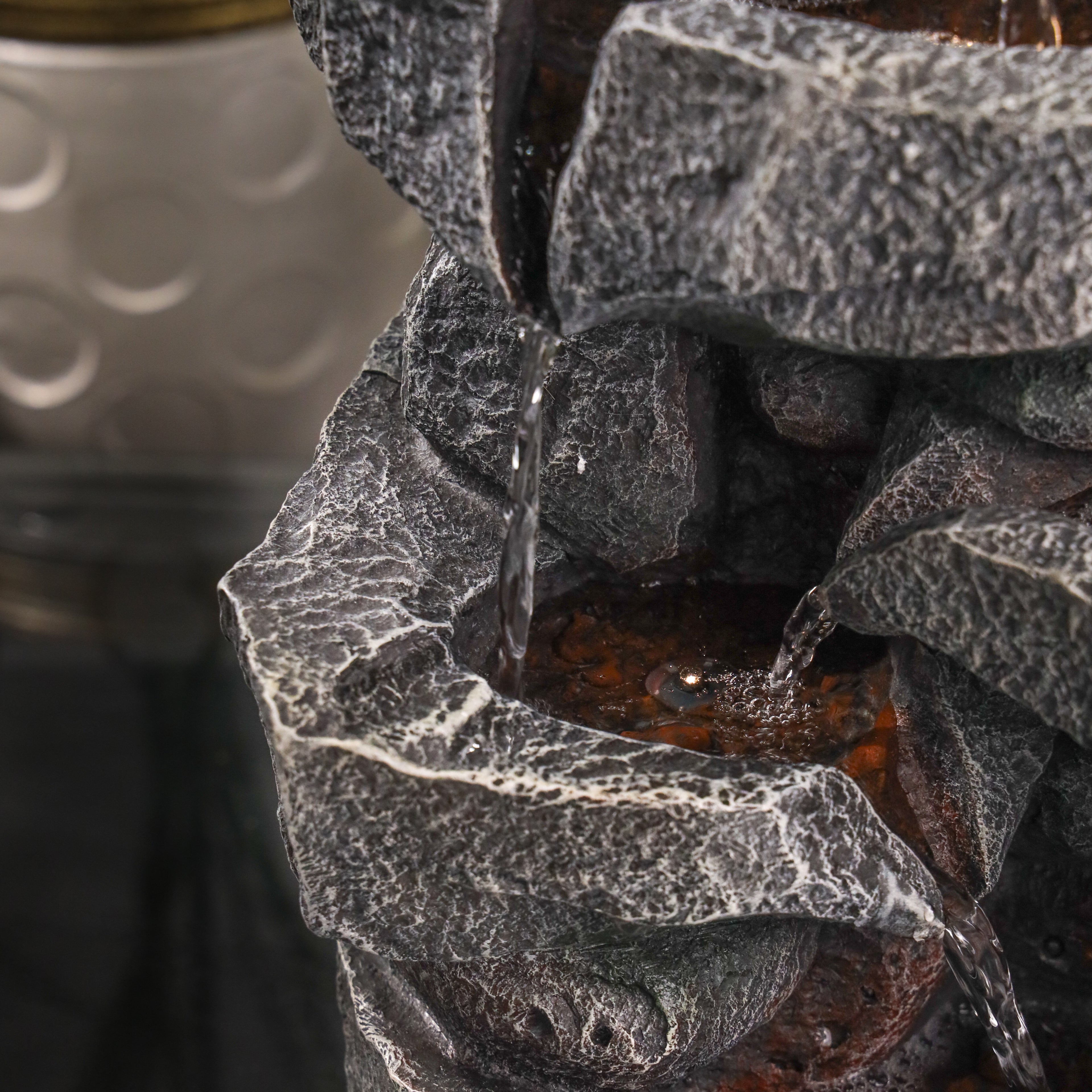 The Bold Cascade Water Fountain 46cm