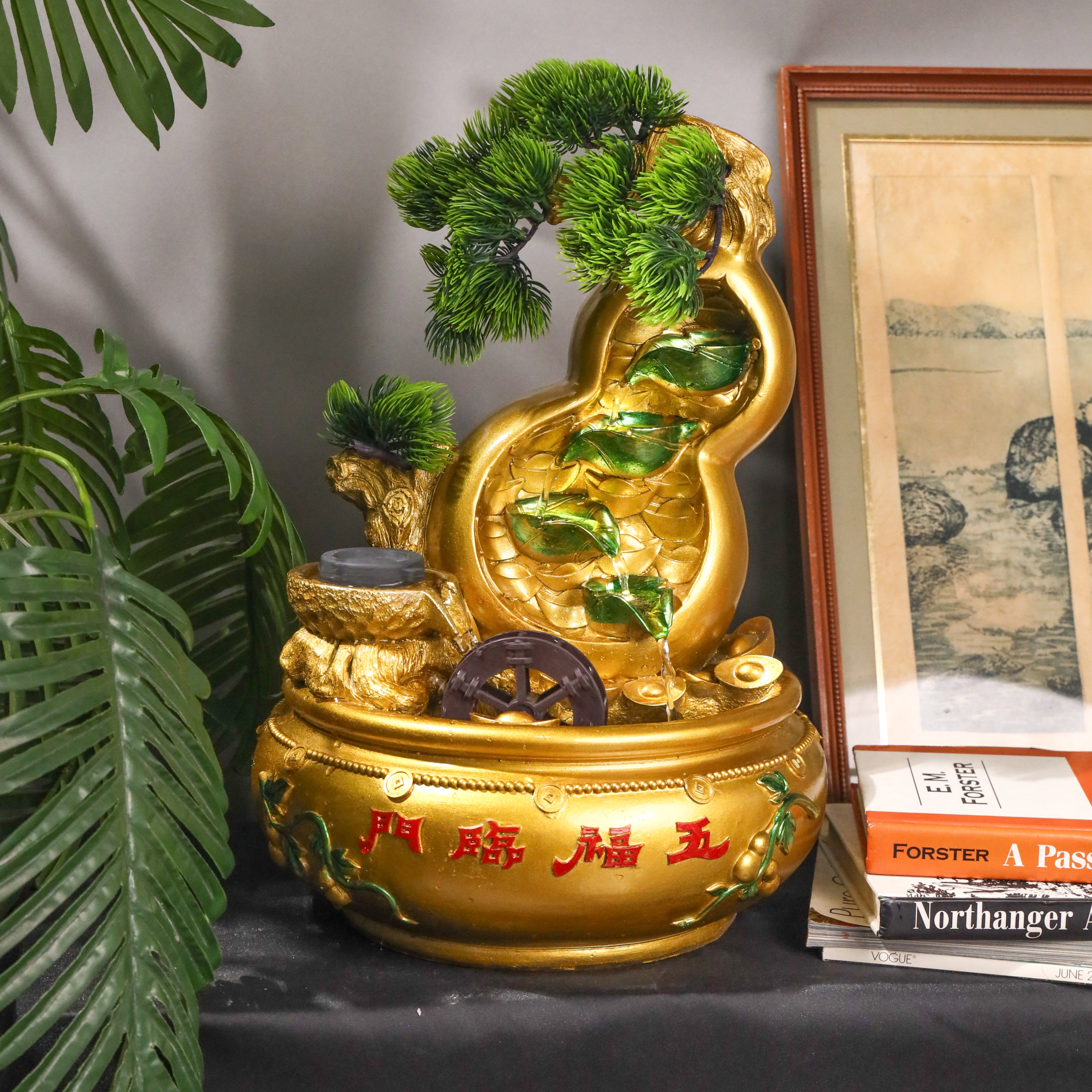 Spring of Great Health Wu Lou Fountain 44cm