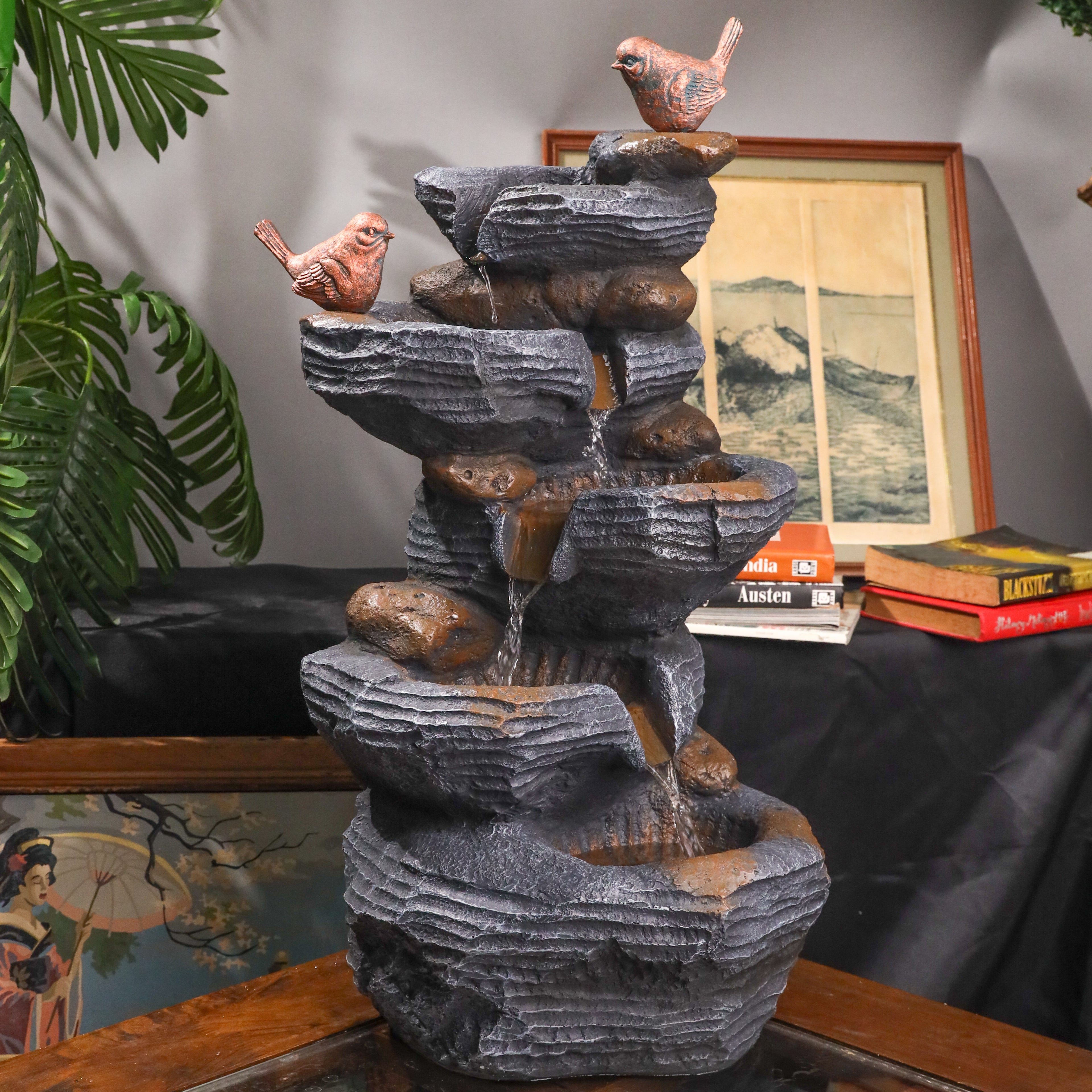 Peak of Prosperity Water Fountain 68cm