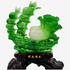 Emerald Jewel Wealth Ship & Cabbage 50cm Default Title - Feng Shui Charms - Royal Dragon Decor Philippines