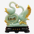 Jade Swans of Pure Love 25cm Default Title - Feng Shui Charms - Royal Dragon Decor Philippines