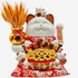 Emperor Lucky Cat with Bountiful Harvest 38cm Default Title - Feng Shui Charms - Royal Dragon Decor Philippines