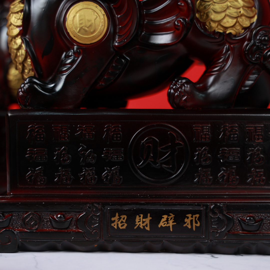 Ancient Guardians of the Throne Pi Yao Pair 27cm