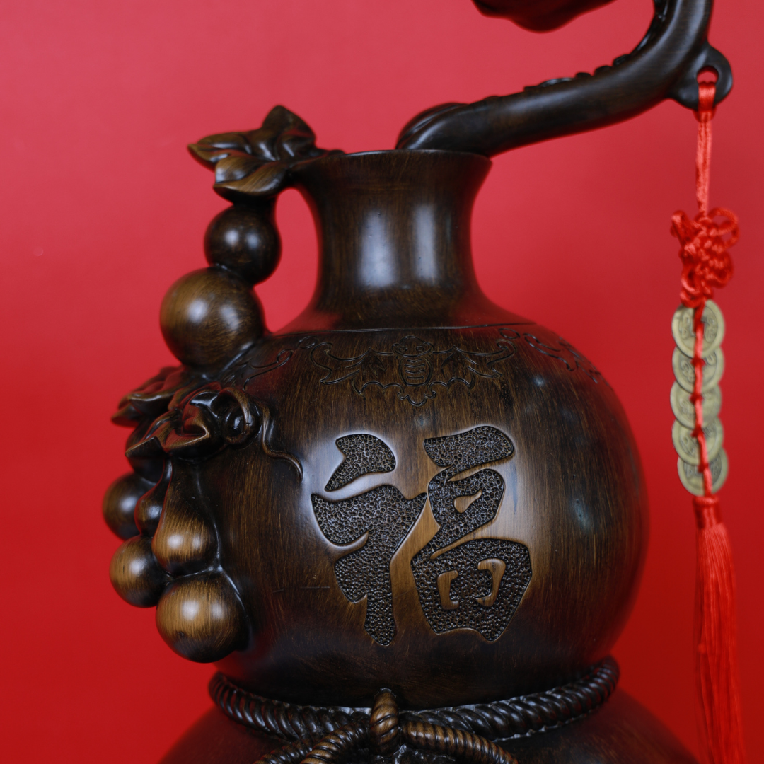 Grand Guardian of Life Wood Wu Lou 62cm