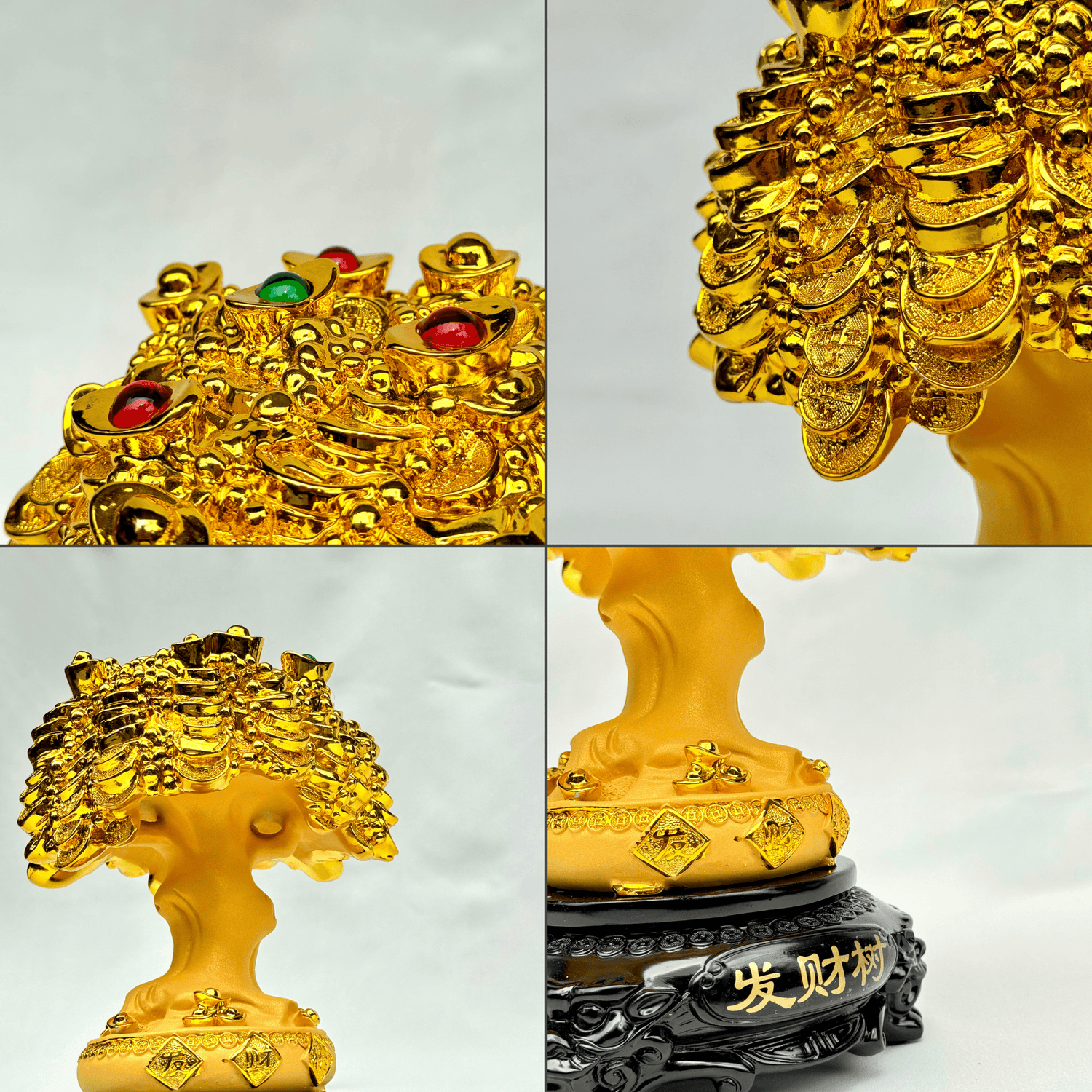 Golden Harvest Money Tree for Prosperity 30cm Default Title - Feng Shui Charms - Royal Dragon Decor Philippines