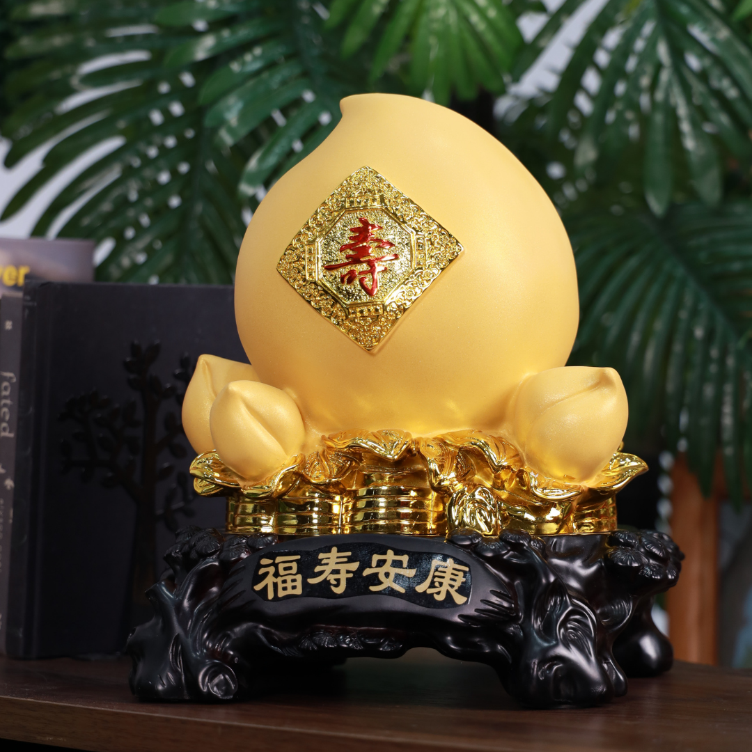 Golden Peach for Long Life 34cm
