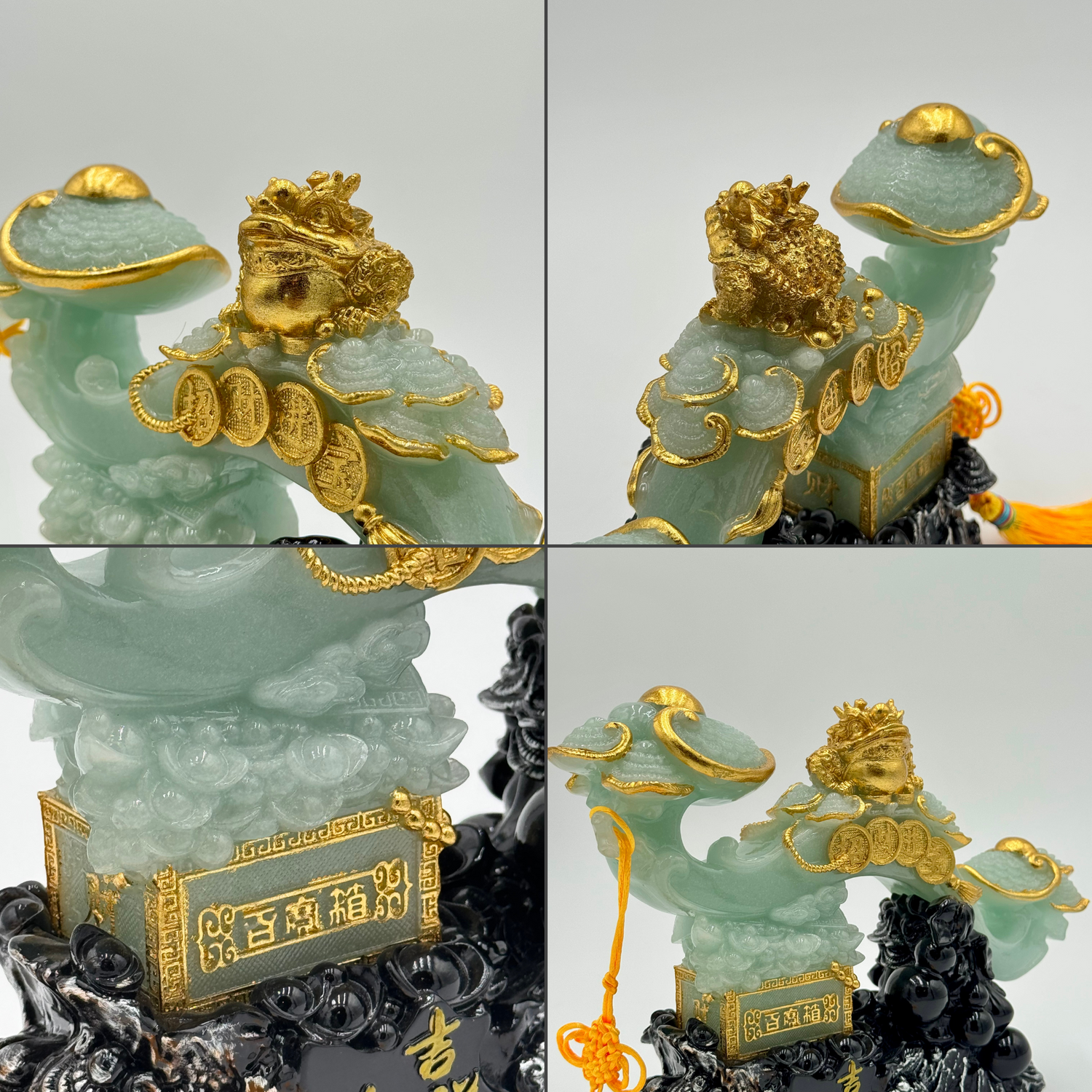 Jade Ru Yi Scepter of Celestial Power 28cm Default Title - Feng Shui Charms - Royal Dragon Decor Philippines