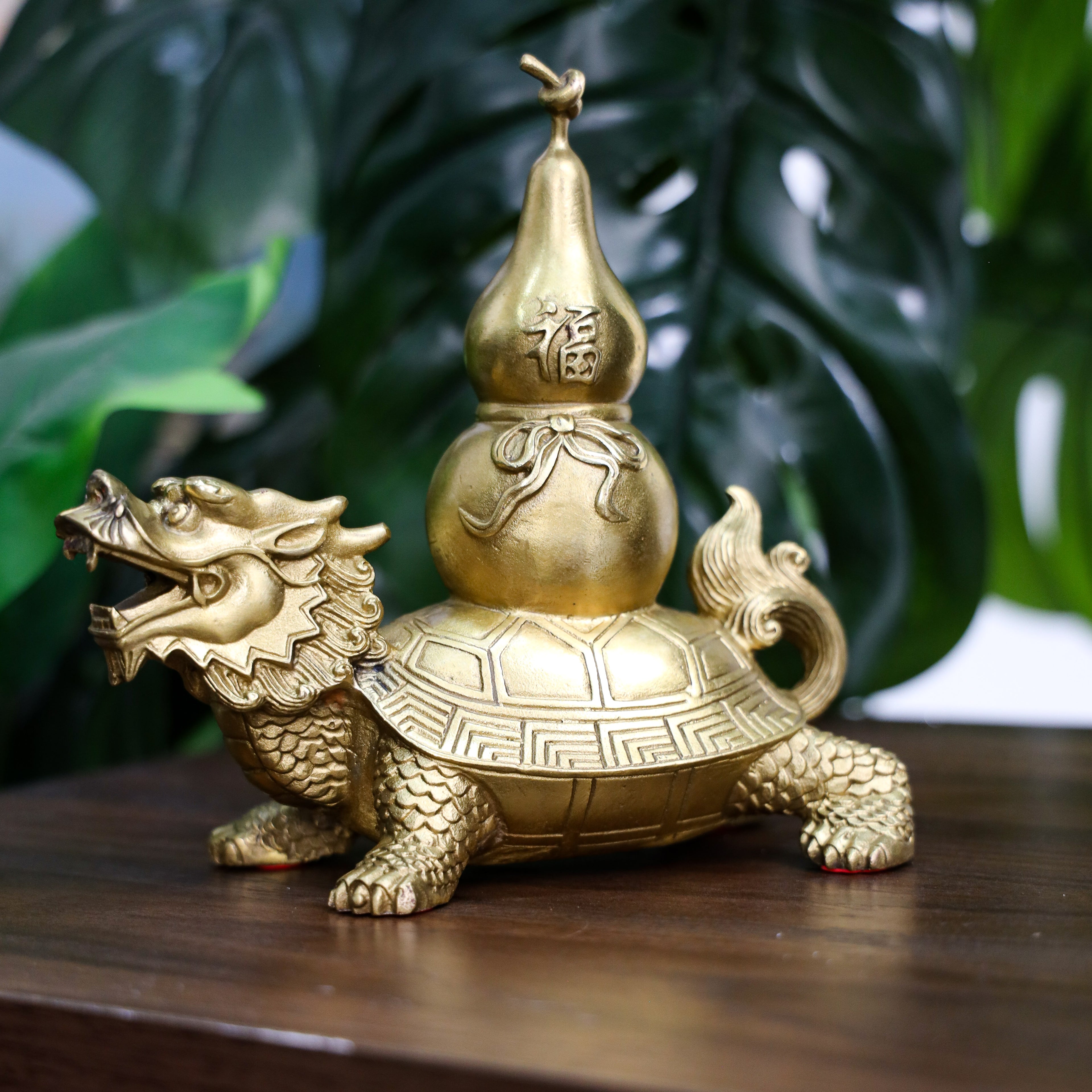 Auspicious Dragon Turtle of Wellness 18cm
