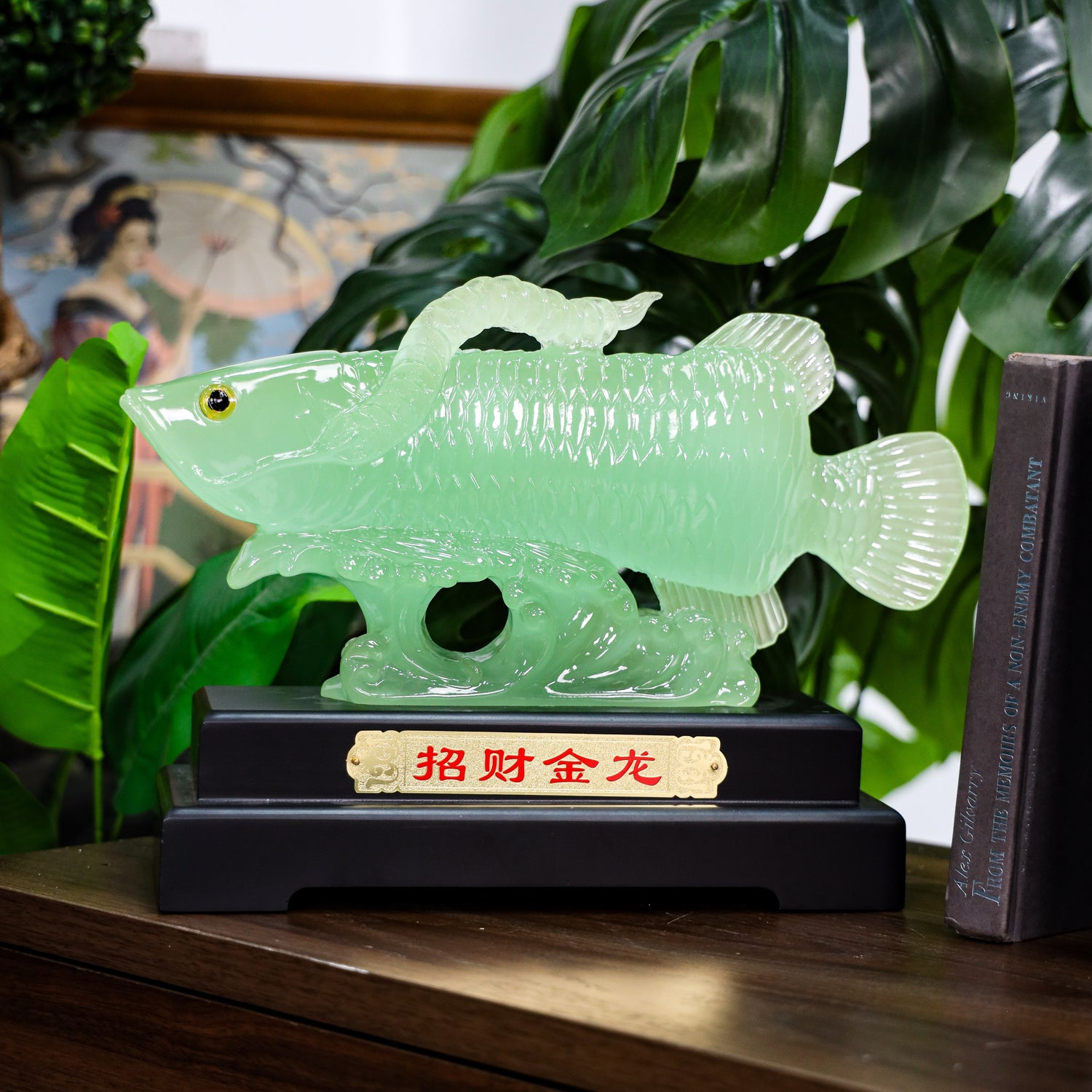 Smooth Waters Arowana of Prosperity 36cm