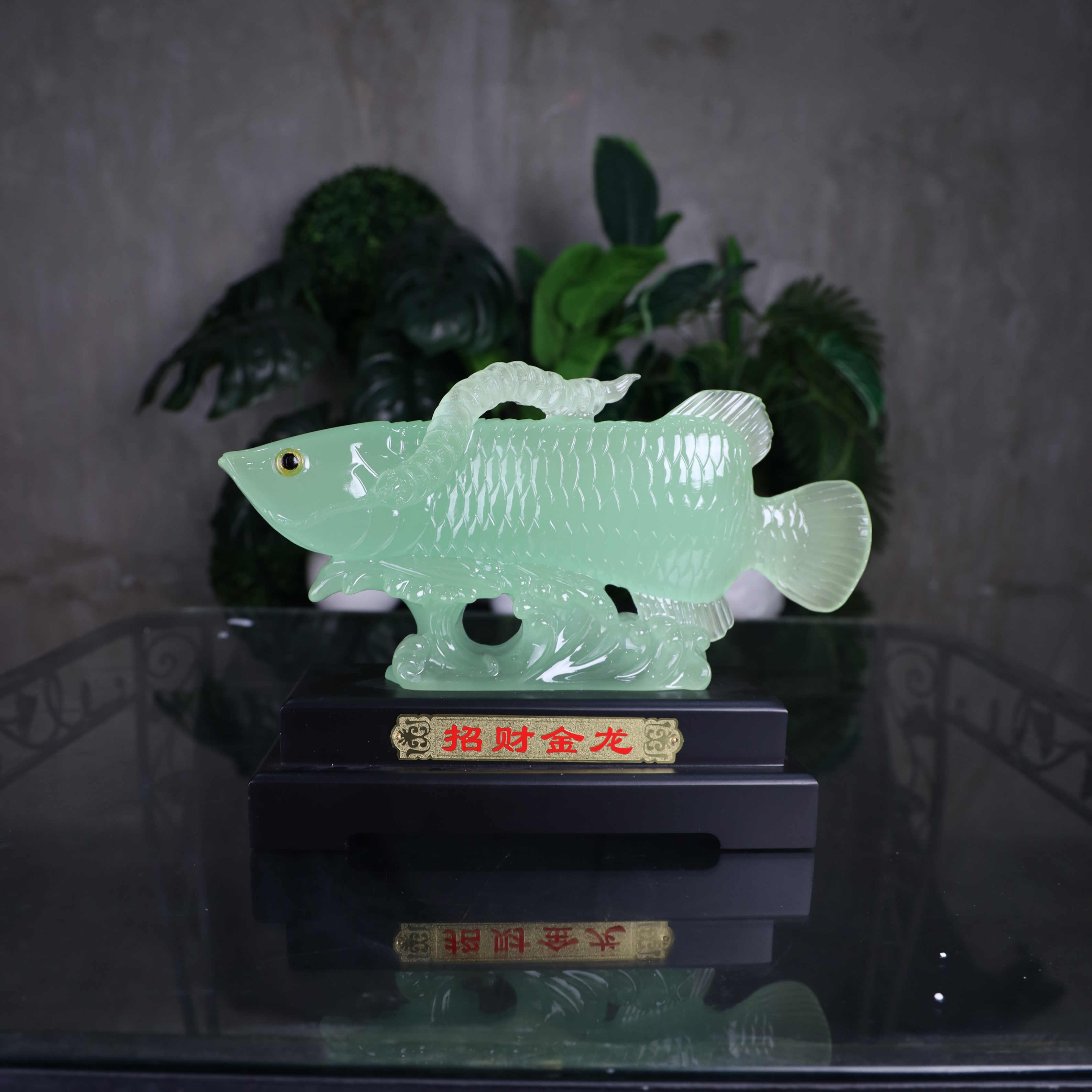 Smooth Waters Arowana of Prosperity 36cm