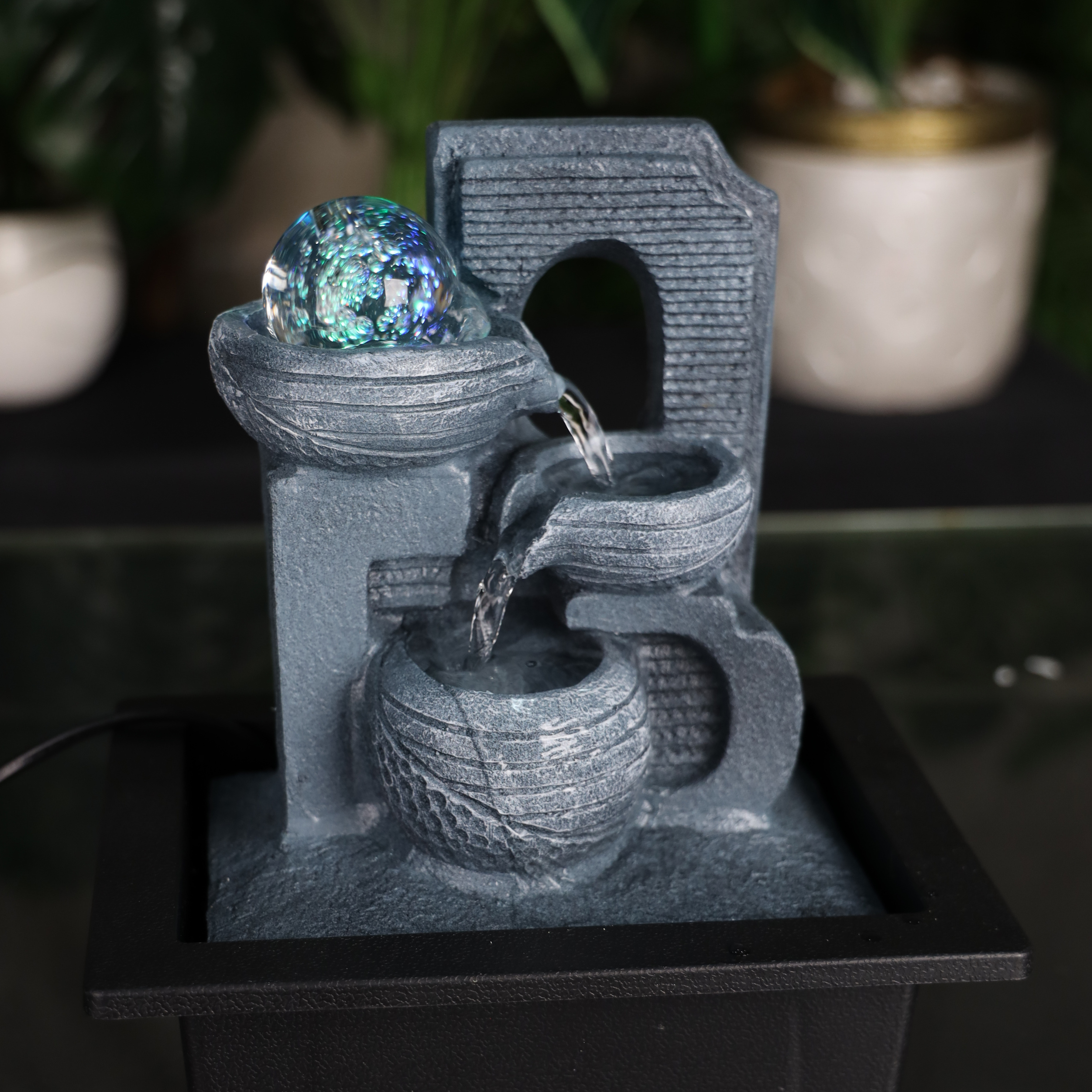 Lunar Harmony Water Fountain 27cm