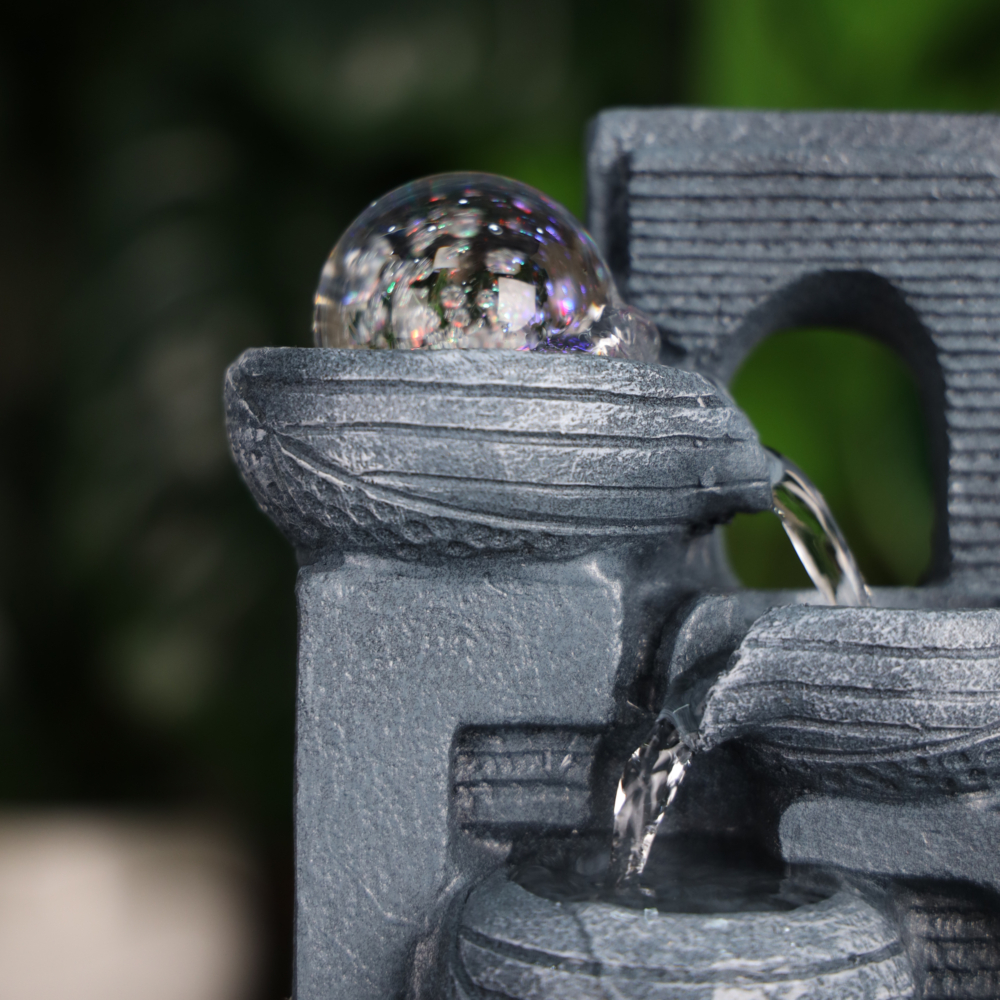 Lunar Harmony Water Fountain 27cm