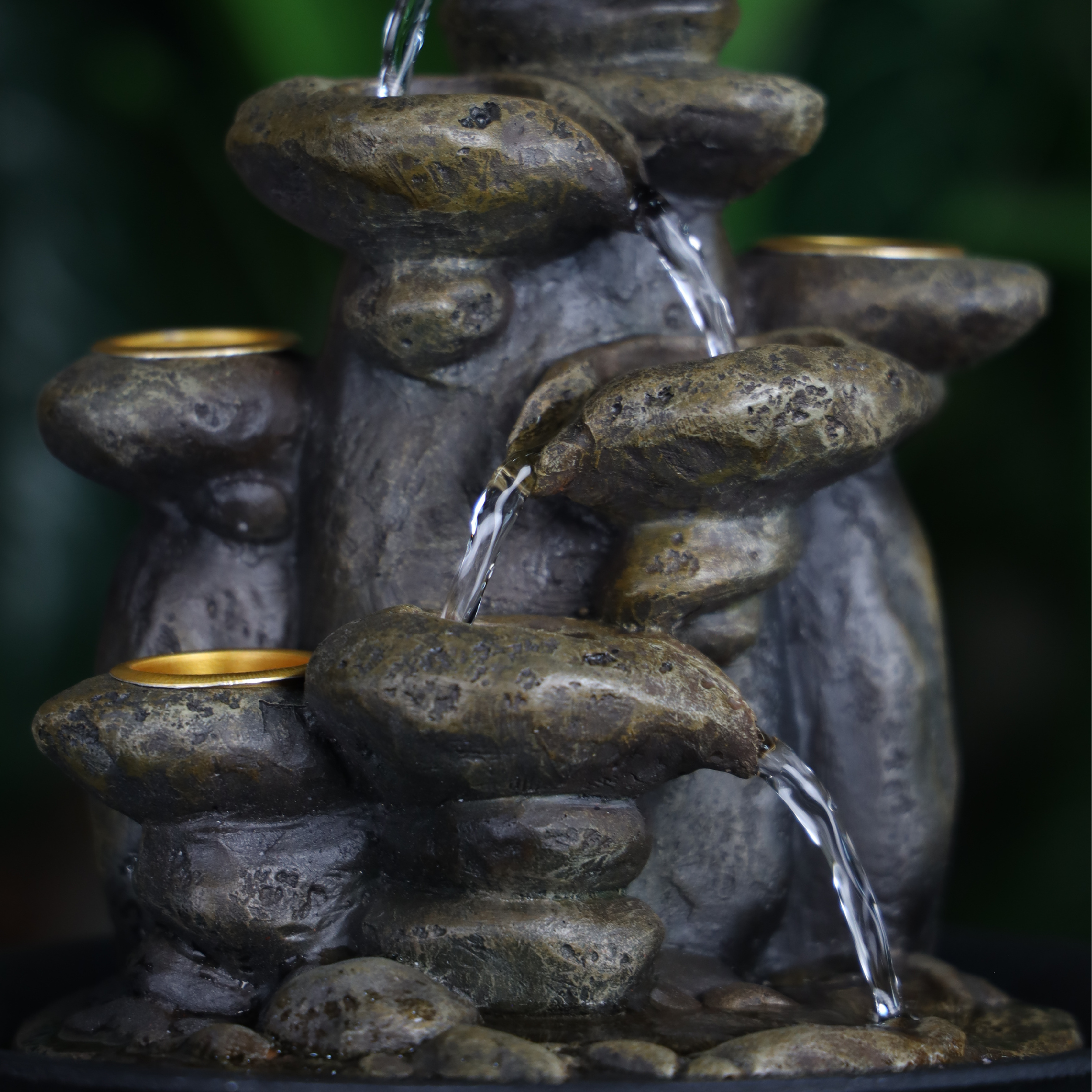 Endless Pour of Good Fortune Fountain 28cm