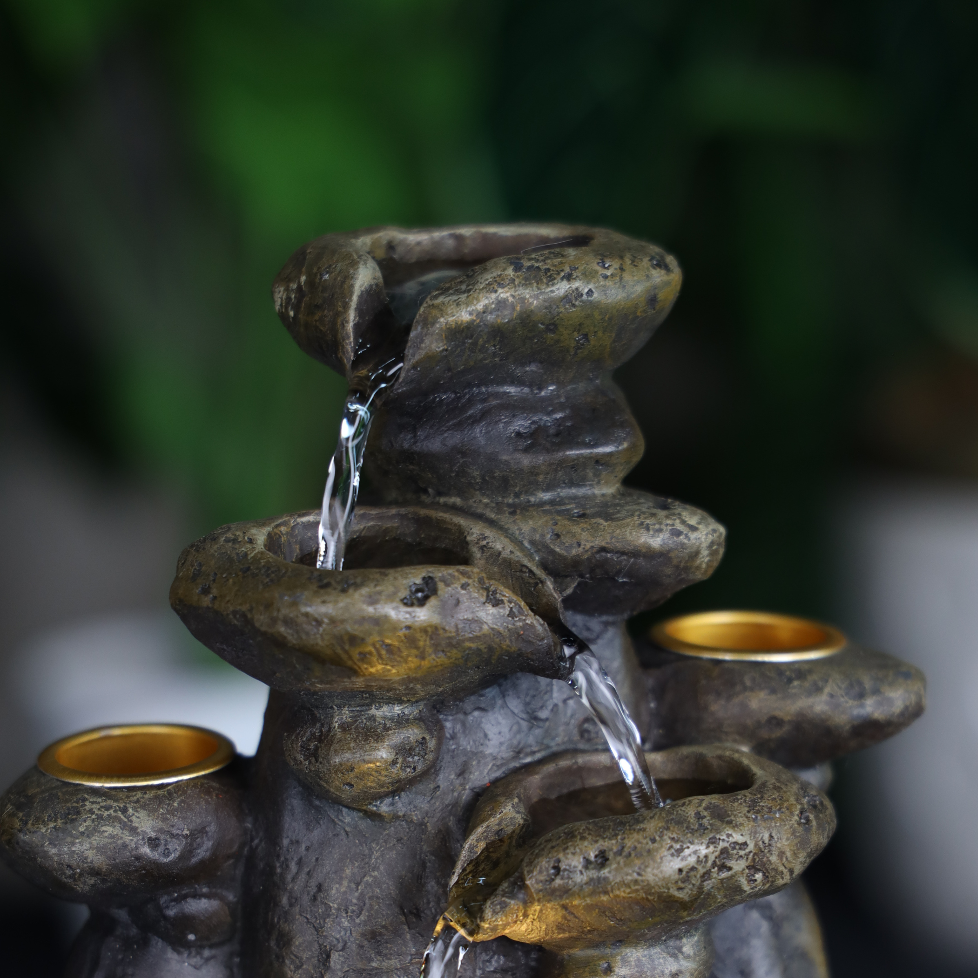 Endless Pour of Good Fortune Fountain 28cm
