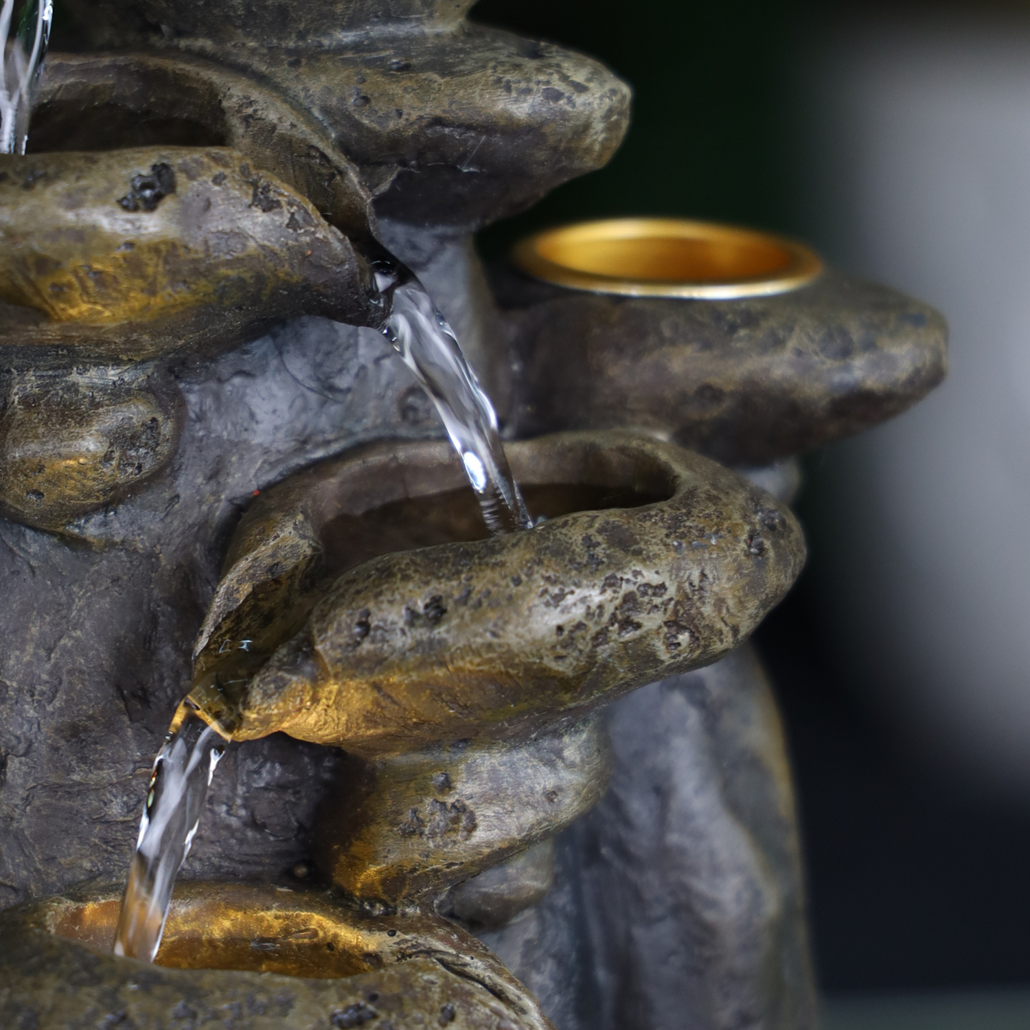 Endless Pour of Good Fortune Fountain 28cm
