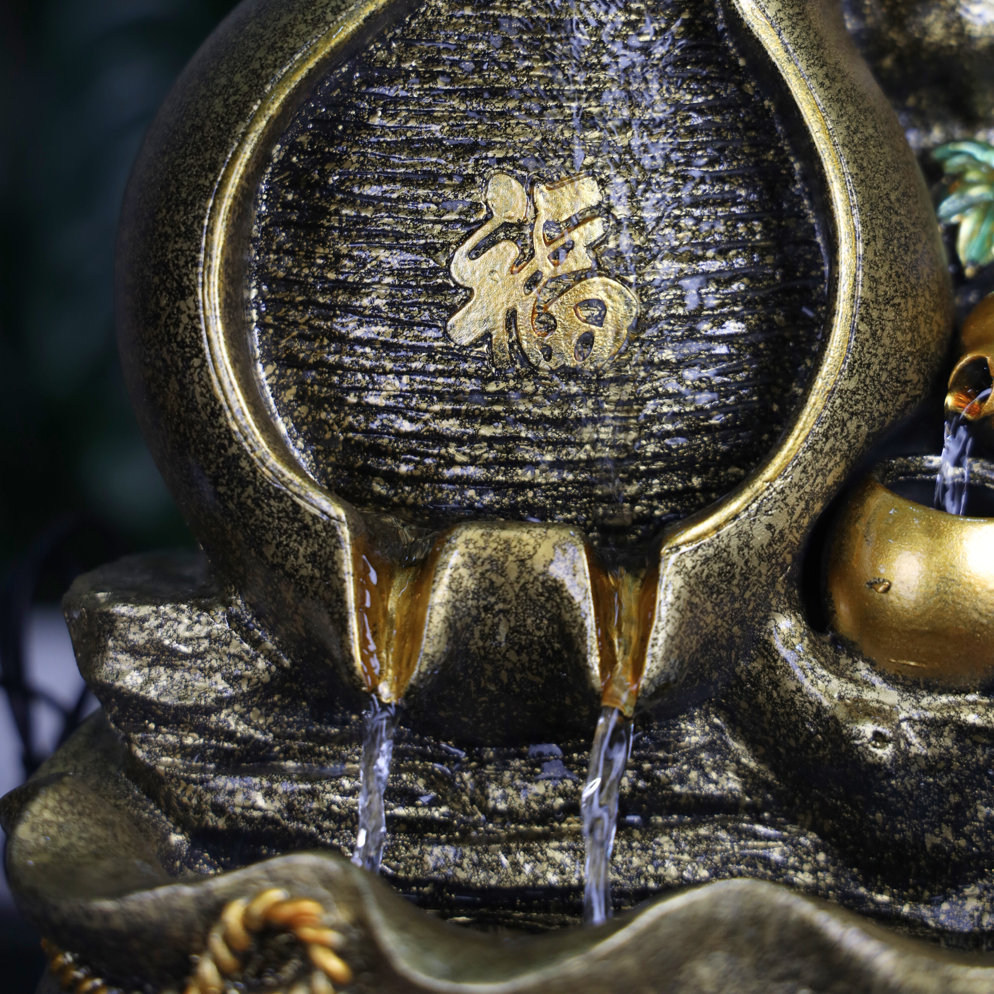 Flowing Chi Wu Lou Fountain 45cm
