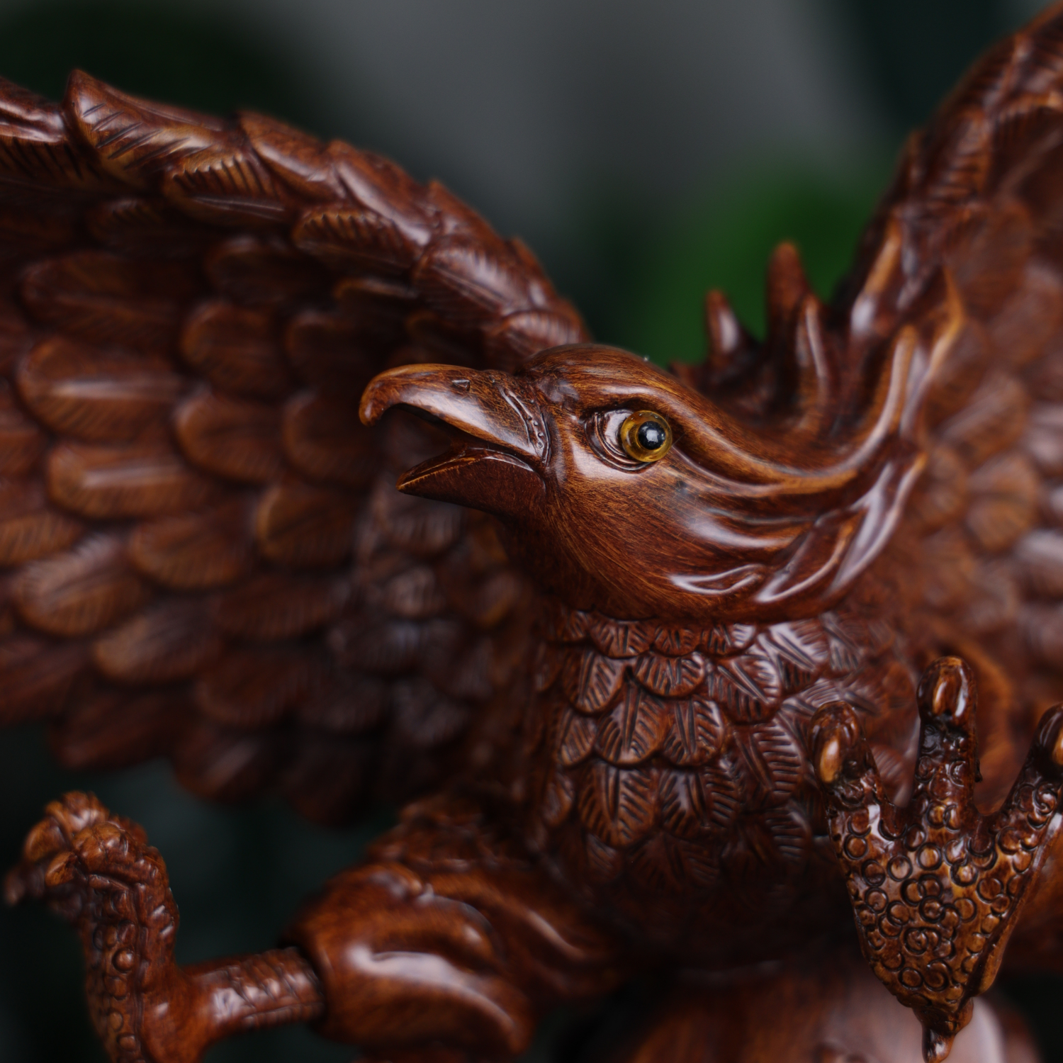 Dominance and Ambition Wood Eagle 45cm