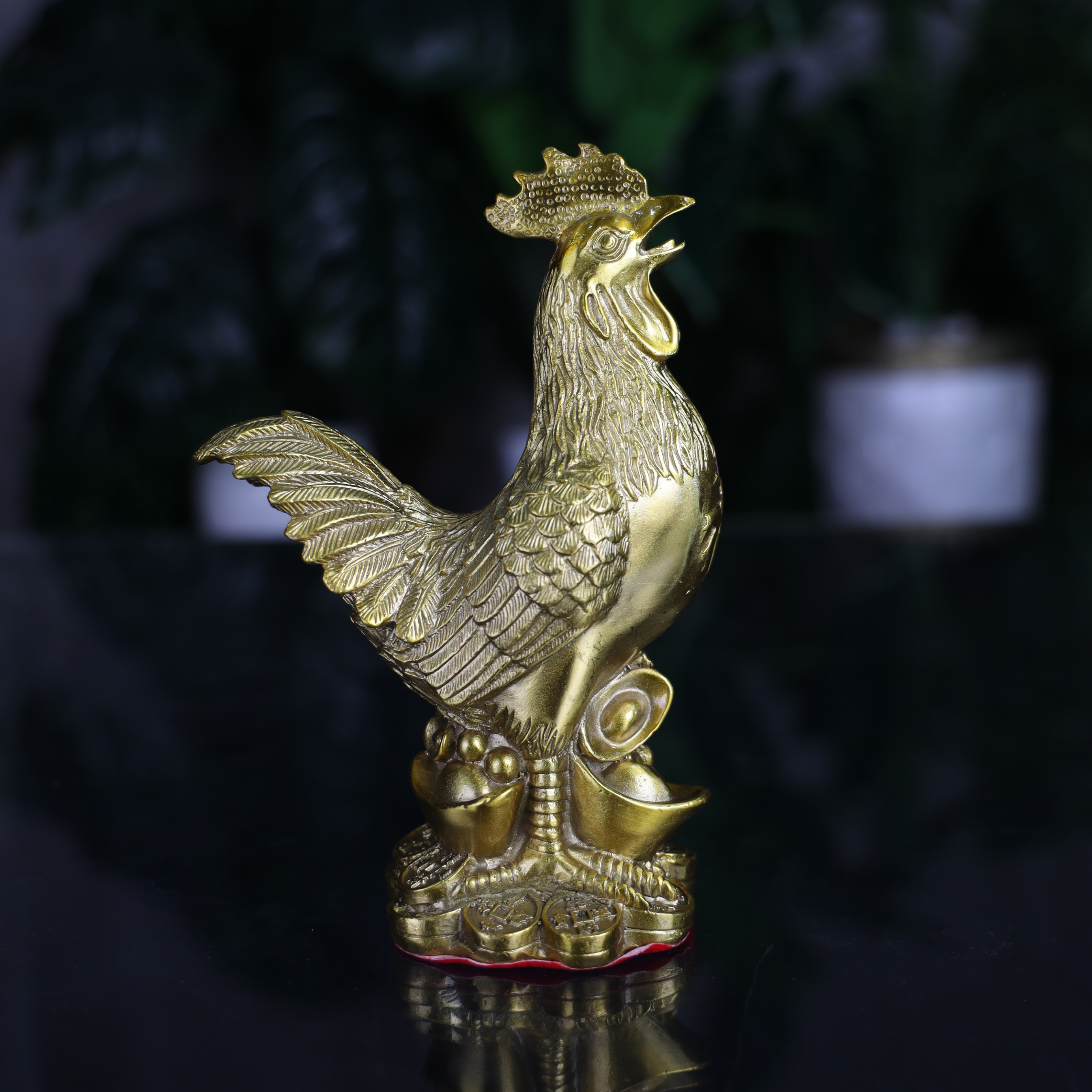 Brass Rooster of Recognition and Diligence 18cm