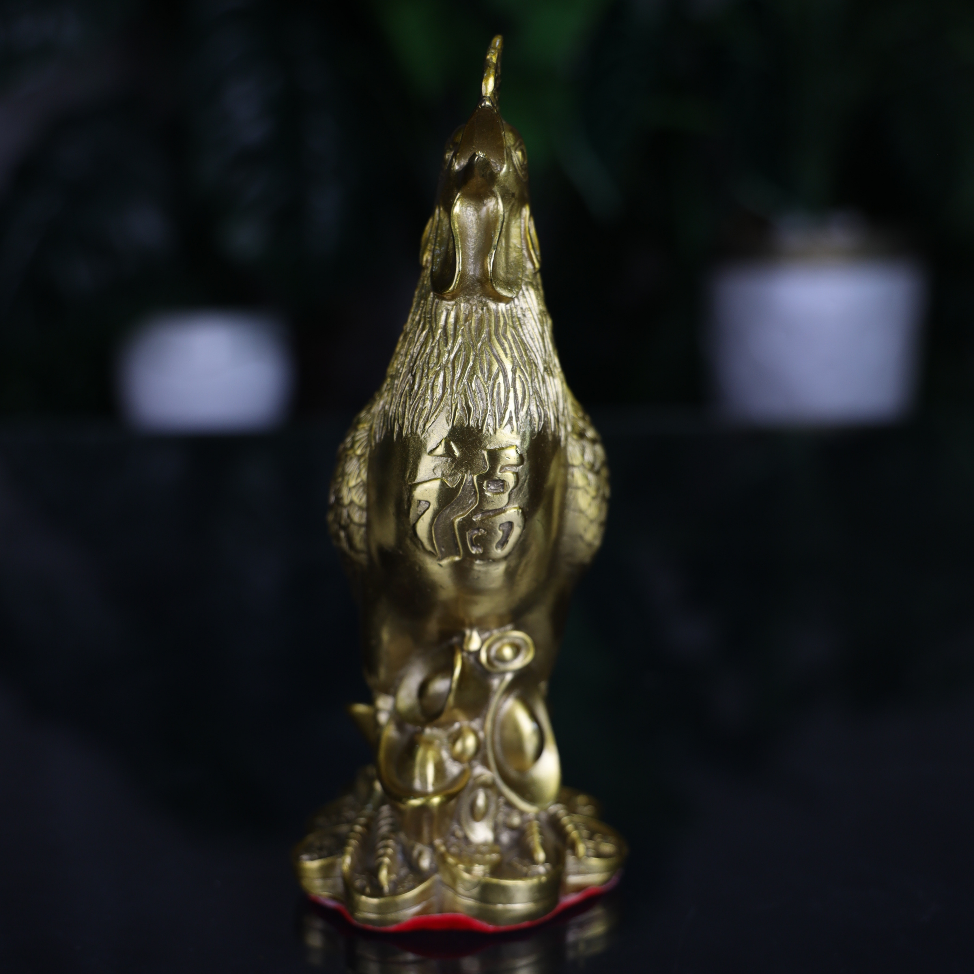 Brass Rooster of Recognition and Diligence 18cm
