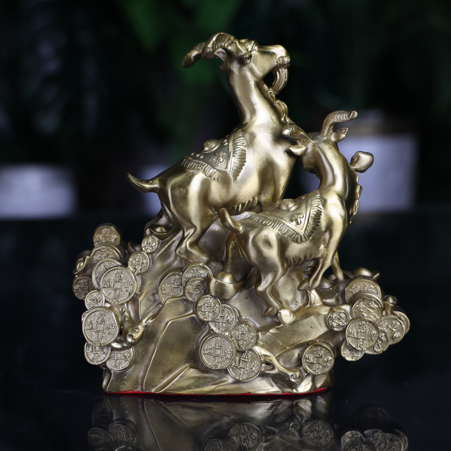 Three Goats of Care and Harmony 17cm