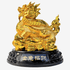 Gold Dragon Turtle for Success & Stability 25cm Default Title - Feng Shui Charms - Royal Dragon Decor Philippines