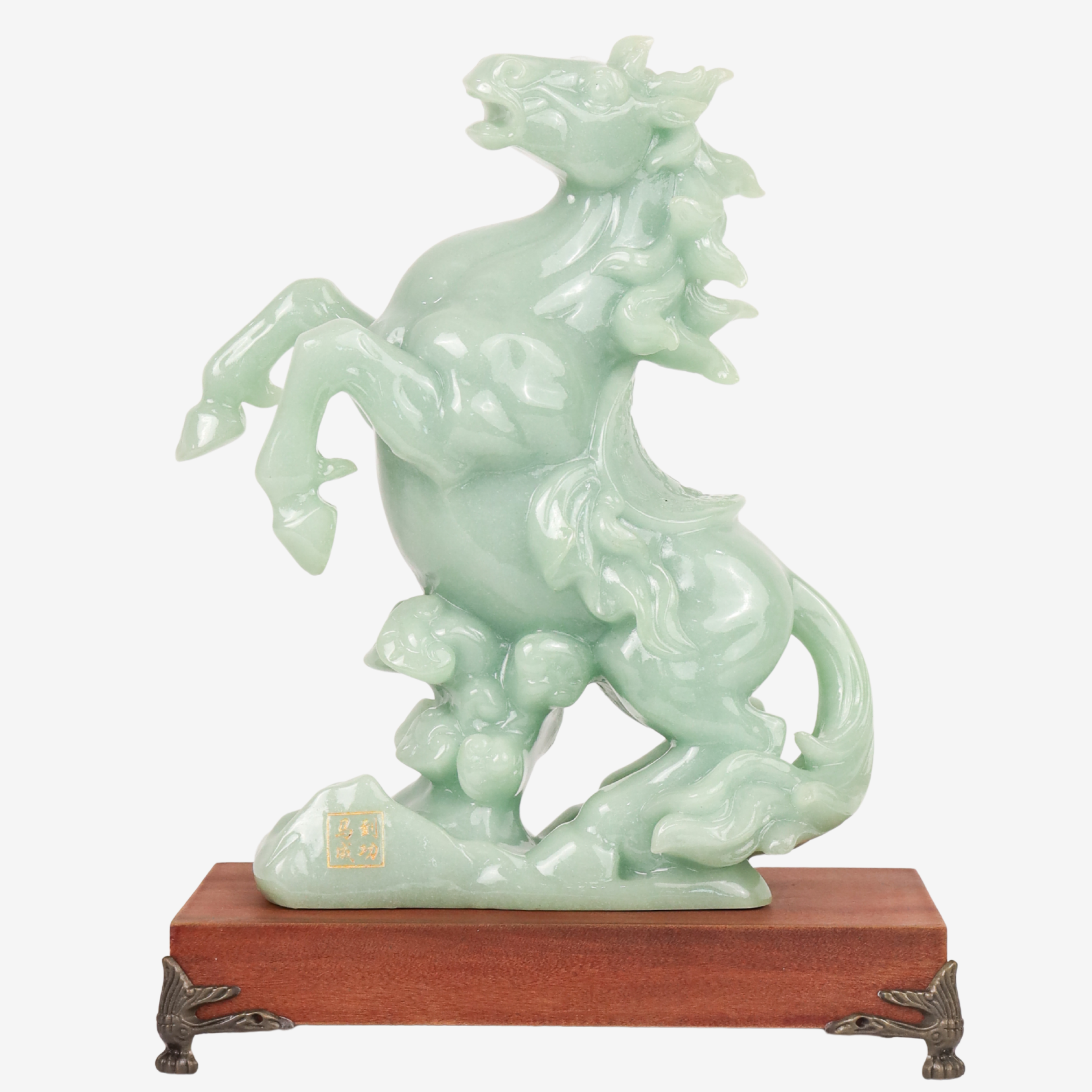 The Elevated Jade Horse of Success 36cm