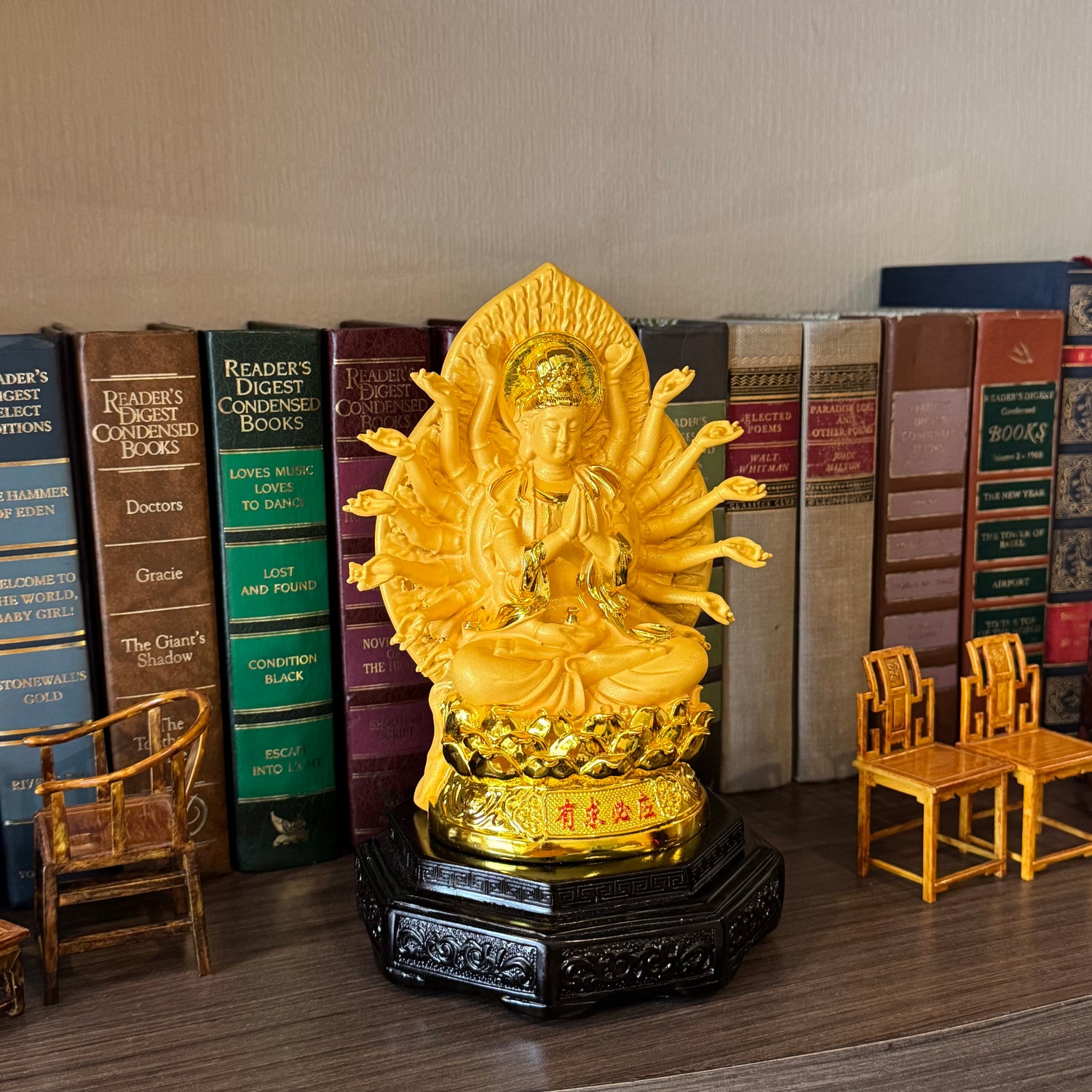 Benevolent Guan Yin of Mercy and Peace 22cm Default Title - Feng Shui Charms - Royal Dragon Decor Philippines