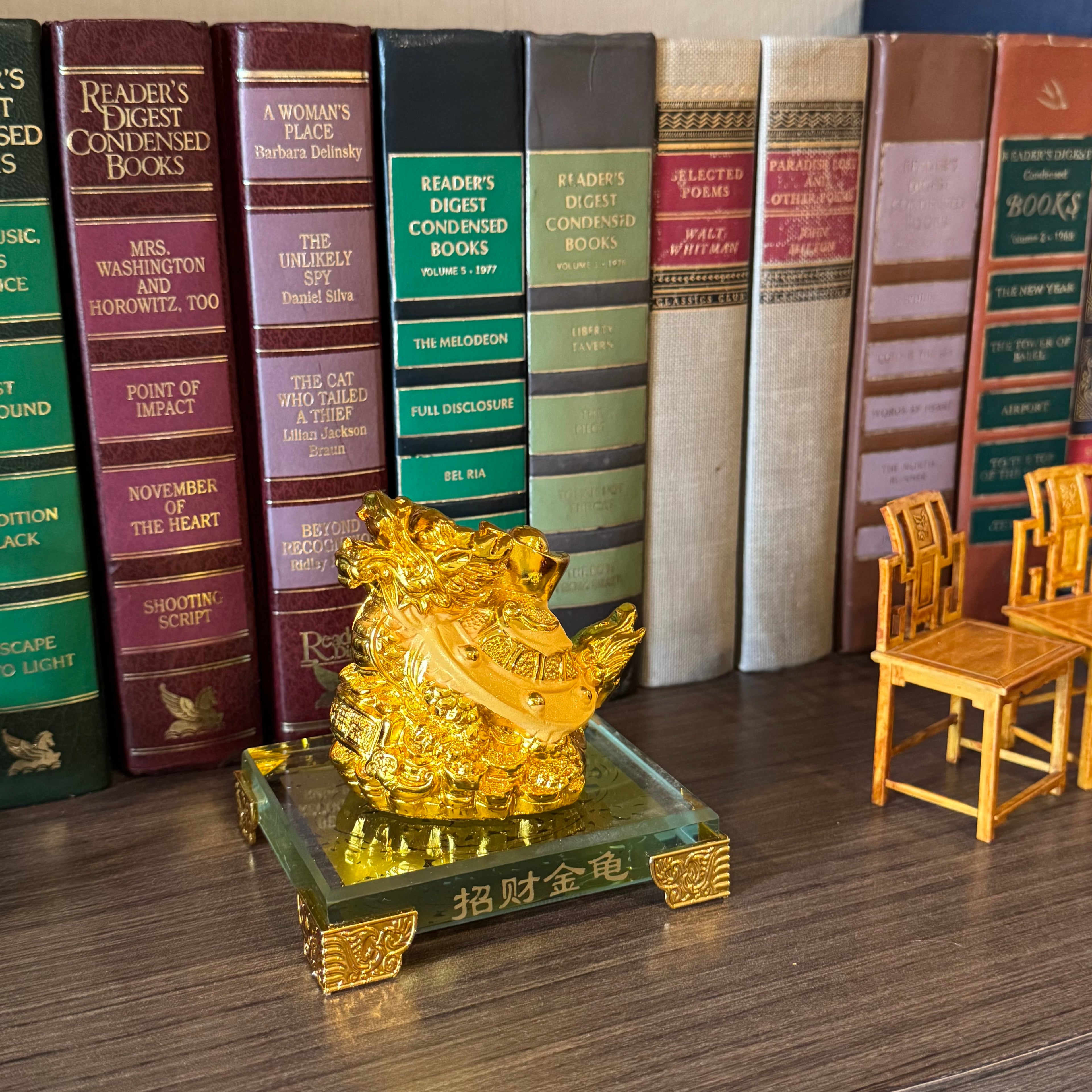 Mini Dragon Turtle for Steady Income 11cm Default Title - Feng Shui Charms - Royal Dragon Decor Philippines