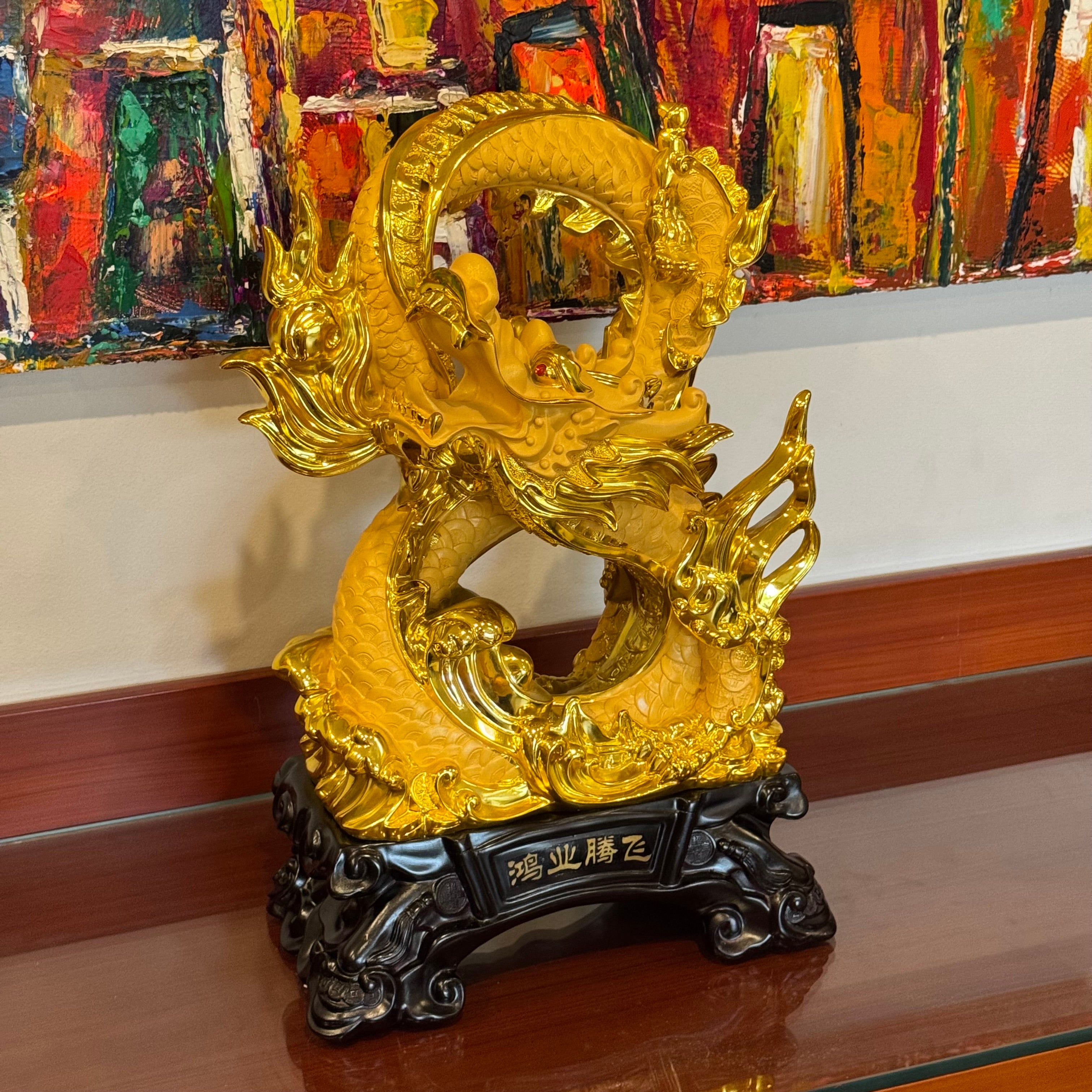 The Infinity Dragon of Glorious Success 50cm Default Title - Feng Shui Charms - Royal Dragon Decor Philippines