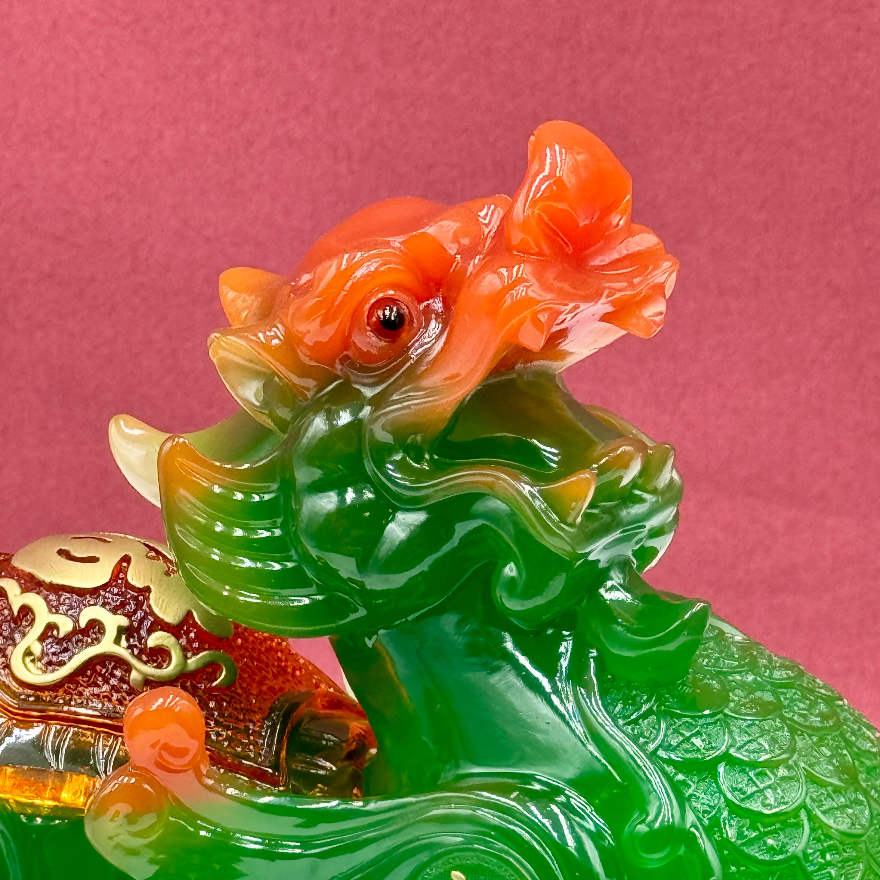 Imperial Guardians of Fortune Pi Yao Pair 30cm Default Title - Feng Shui Charms - Royal Dragon Decor Philippines