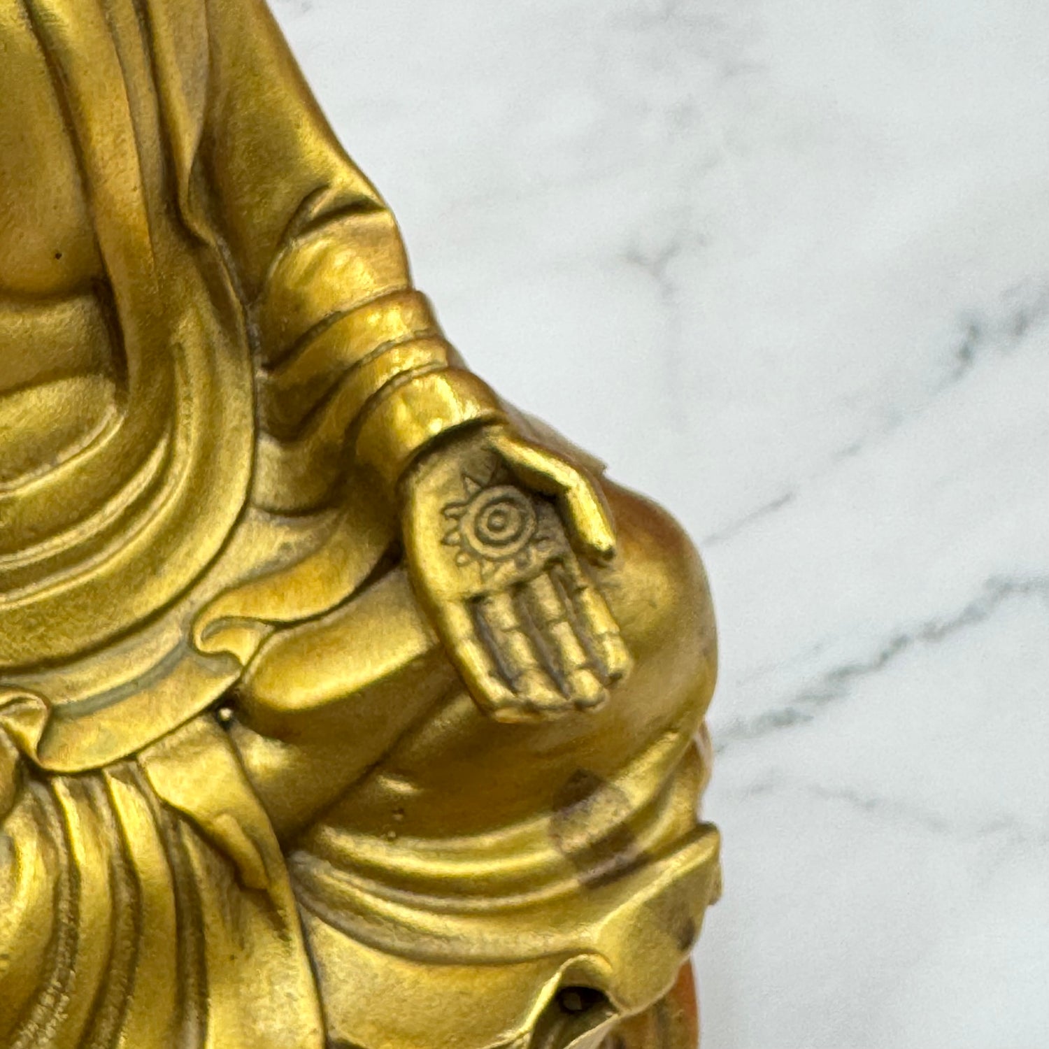 Peace to Your Home Brass Buddha 20cm Default Title - Feng Shui Charms - Royal Dragon Decor Philippines