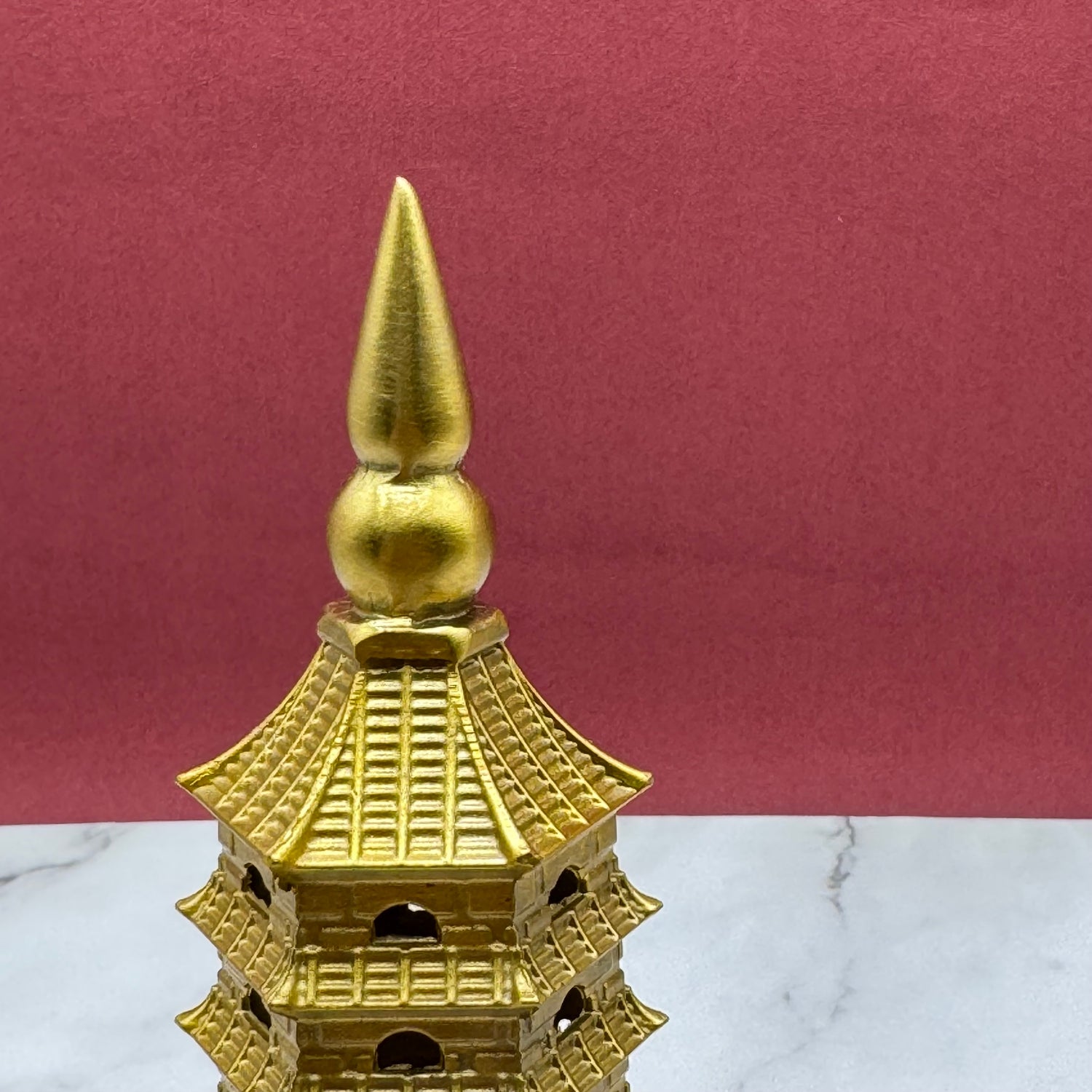 Academic Luck and Wisdom Pagoda Tower 24cm Default Title - Feng Shui Charms - Royal Dragon Decor Philippines