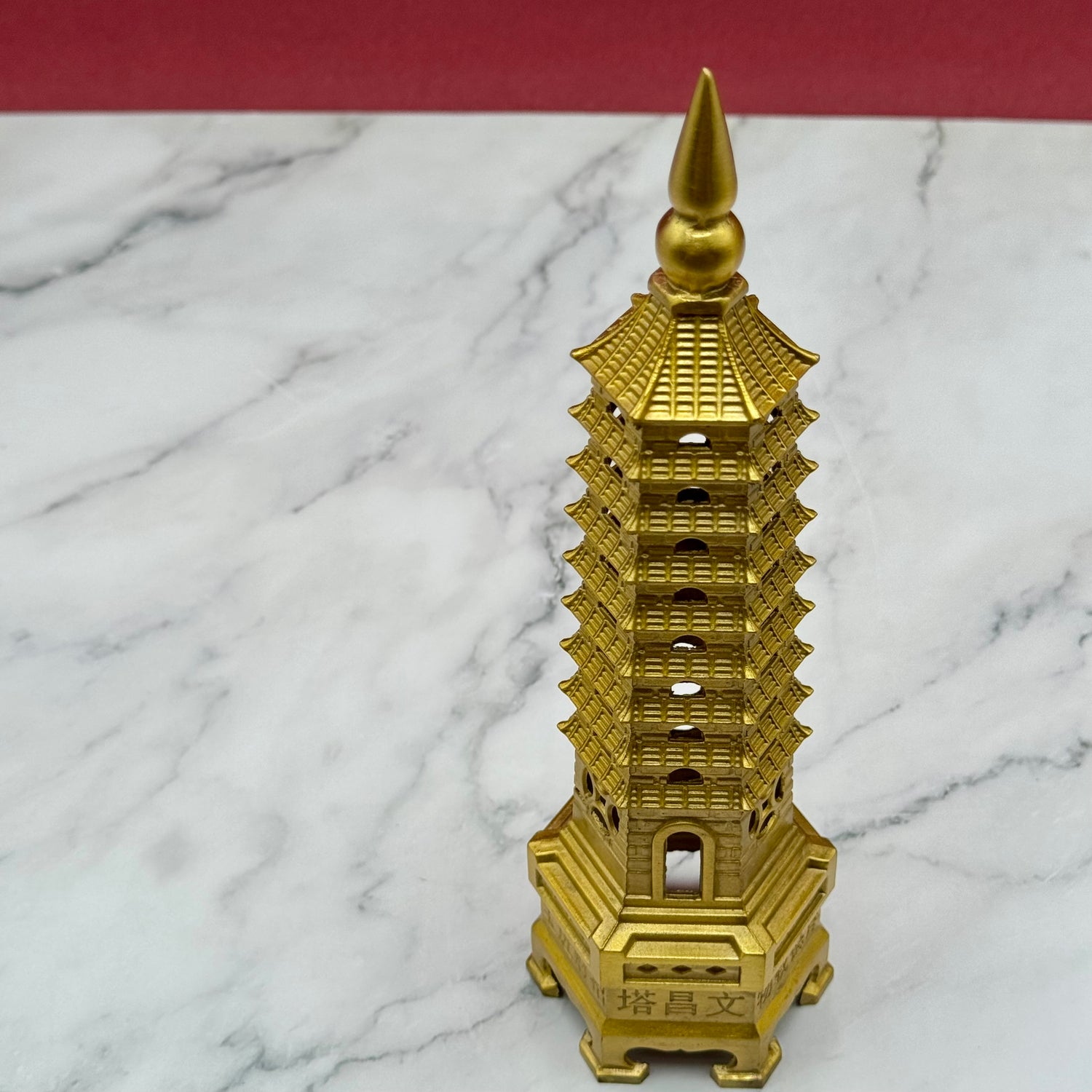 Academic Luck and Wisdom Pagoda Tower 24cm Default Title - Feng Shui Charms - Royal Dragon Decor Philippines