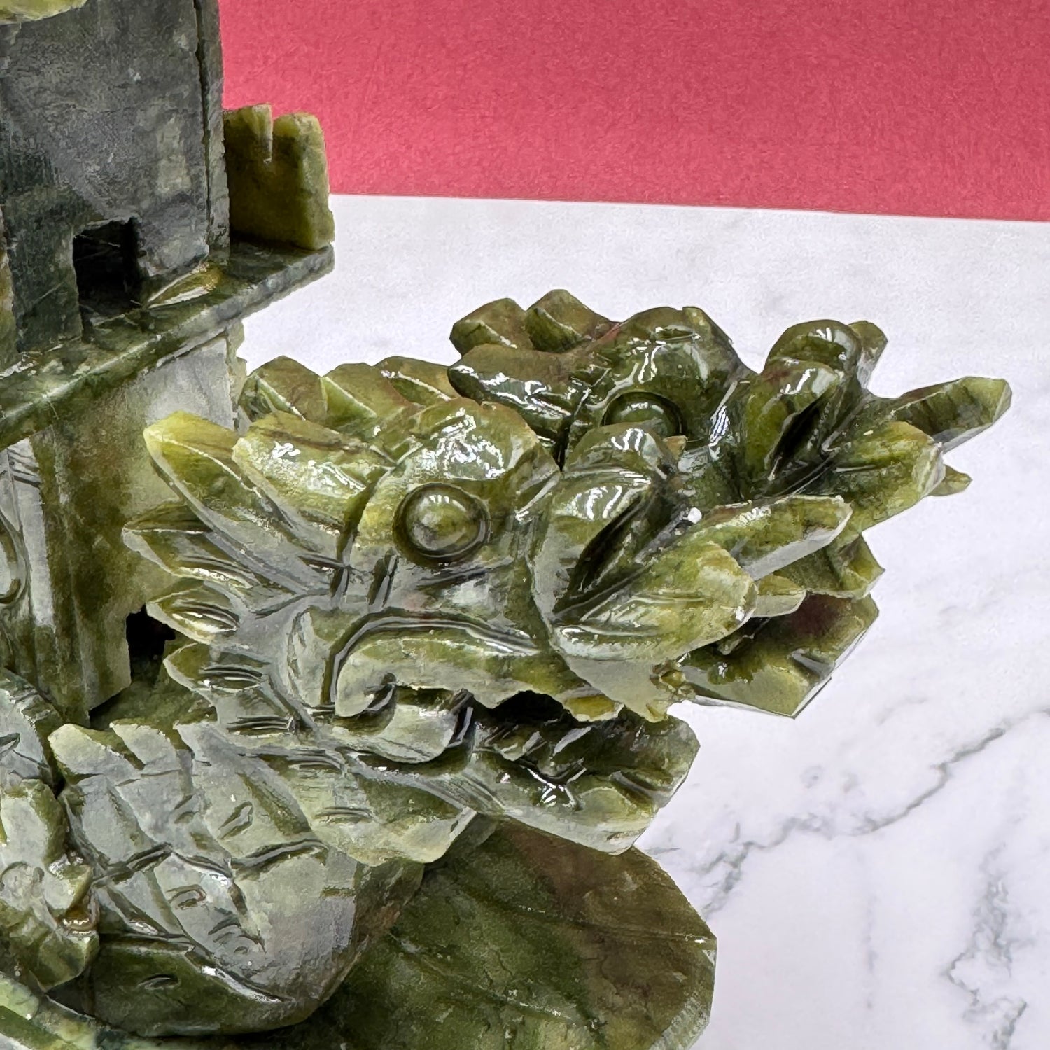 Treasure Ship of the Jade Dragon 38cm Default Title - Feng Shui Charms - Royal Dragon Decor Philippines