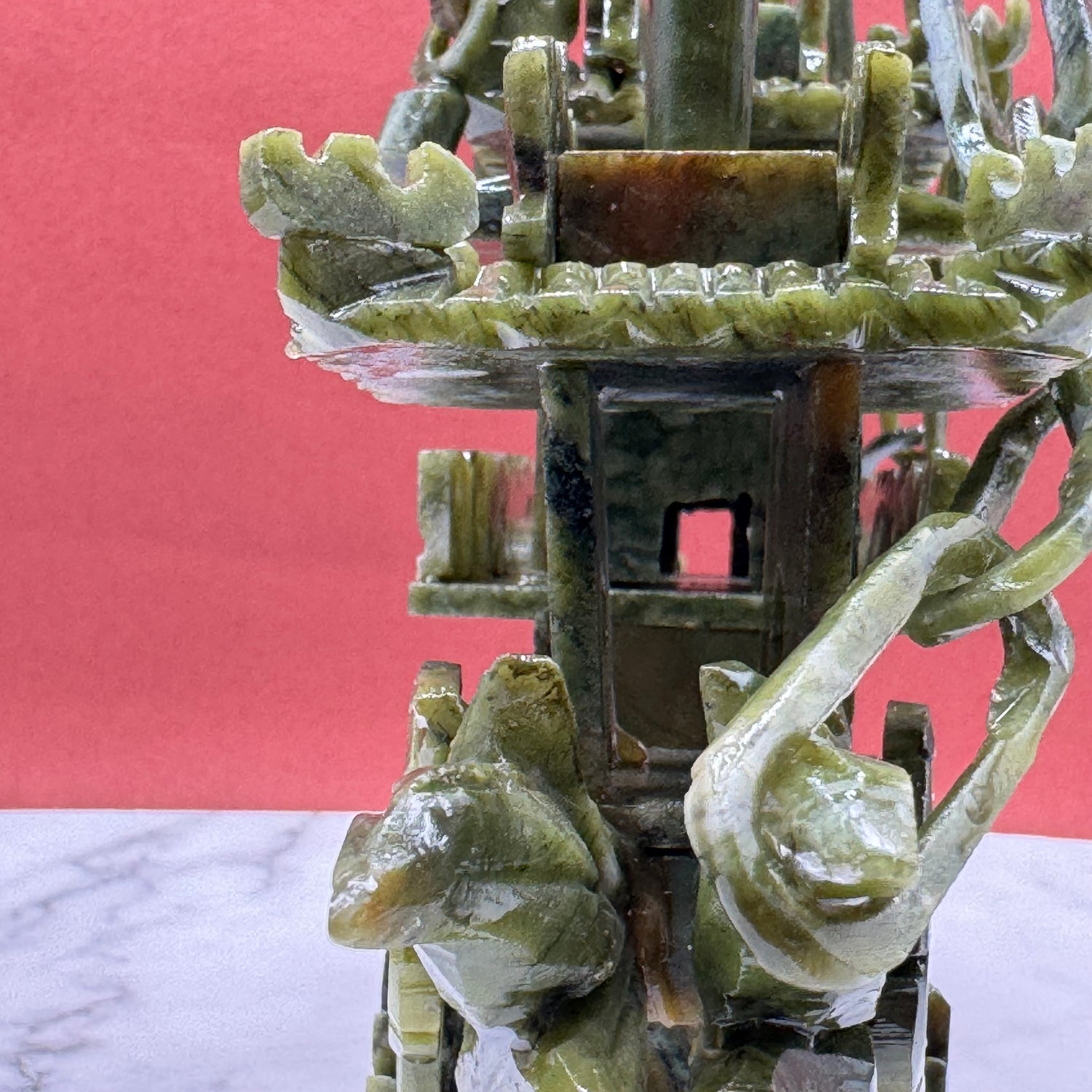 Treasure Ship of the Jade Dragon 38cm Default Title - Feng Shui Charms - Royal Dragon Decor Philippines