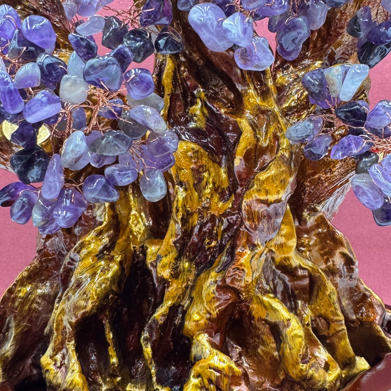 1000 Years of Fortune Royal Amethyst Tree 52cm Default Title - Feng Shui Charms - Royal Dragon Decor Philippines