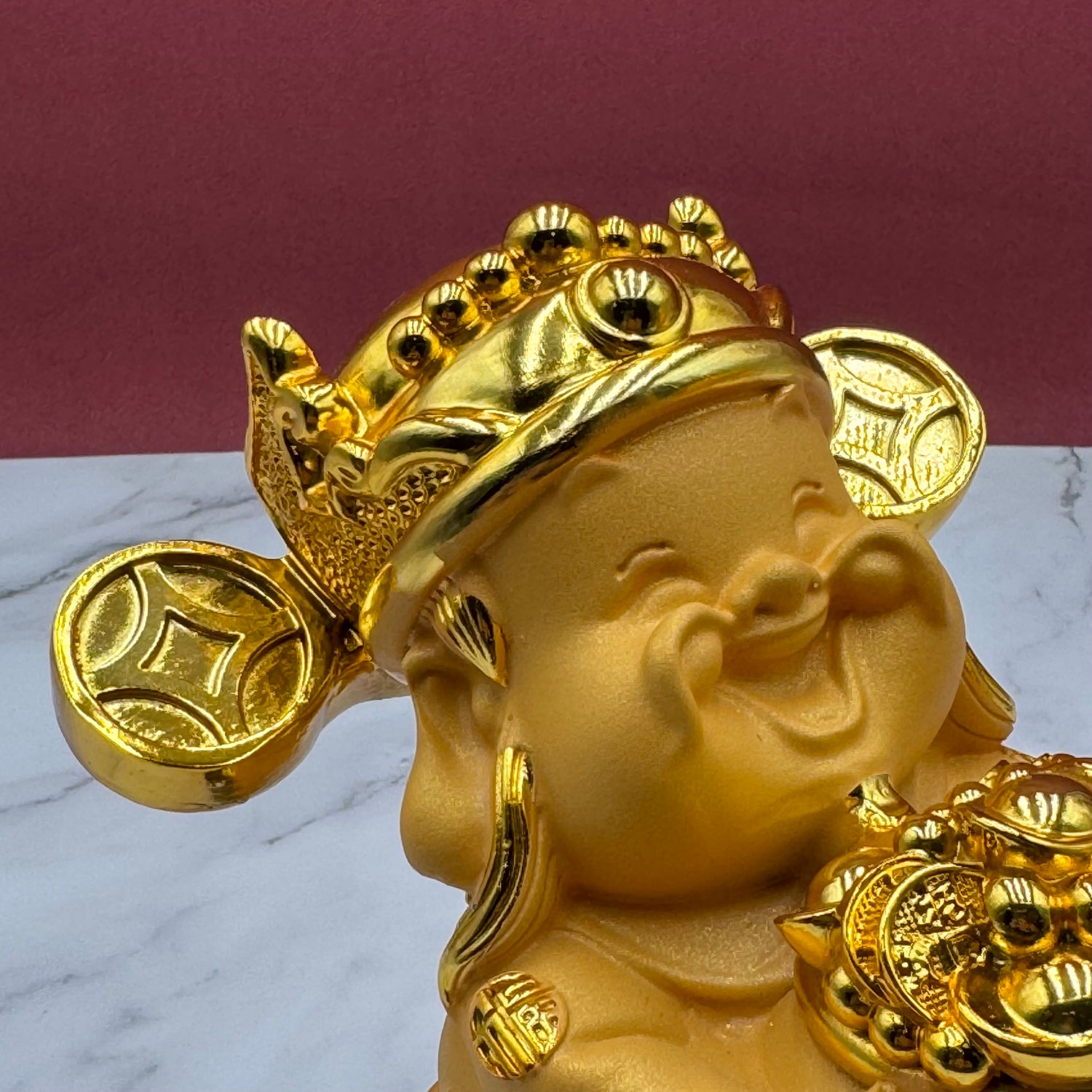 Gold Shall Arrive God of Wealth 15cm Default Title - Feng Shui Charms - Royal Dragon Decor Philippines