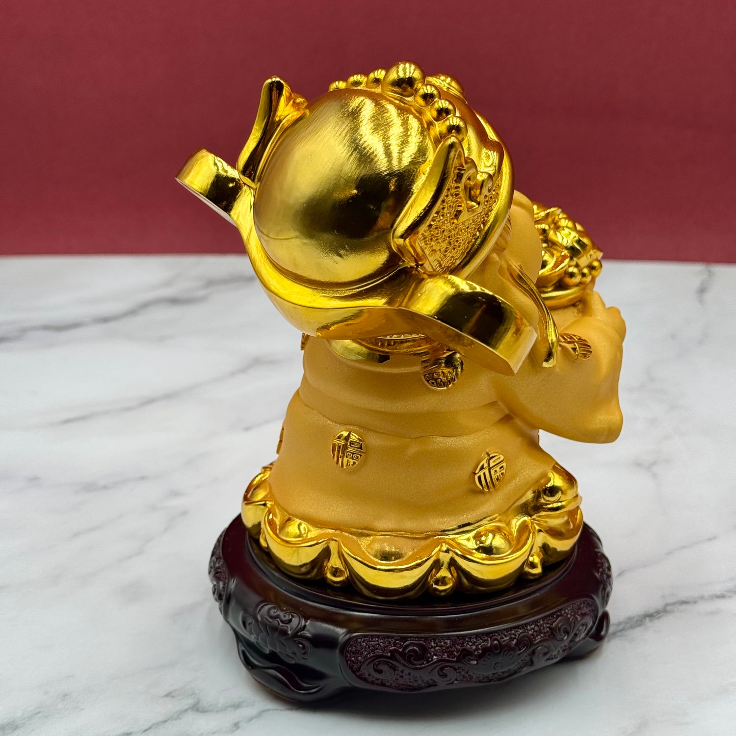 Gold Shall Arrive God of Wealth 15cm Default Title - Feng Shui Charms - Royal Dragon Decor Philippines