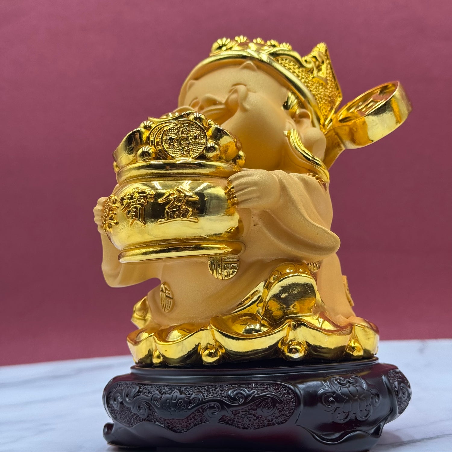 Gold Shall Arrive God of Wealth 15cm Default Title - Feng Shui Charms - Royal Dragon Decor Philippines