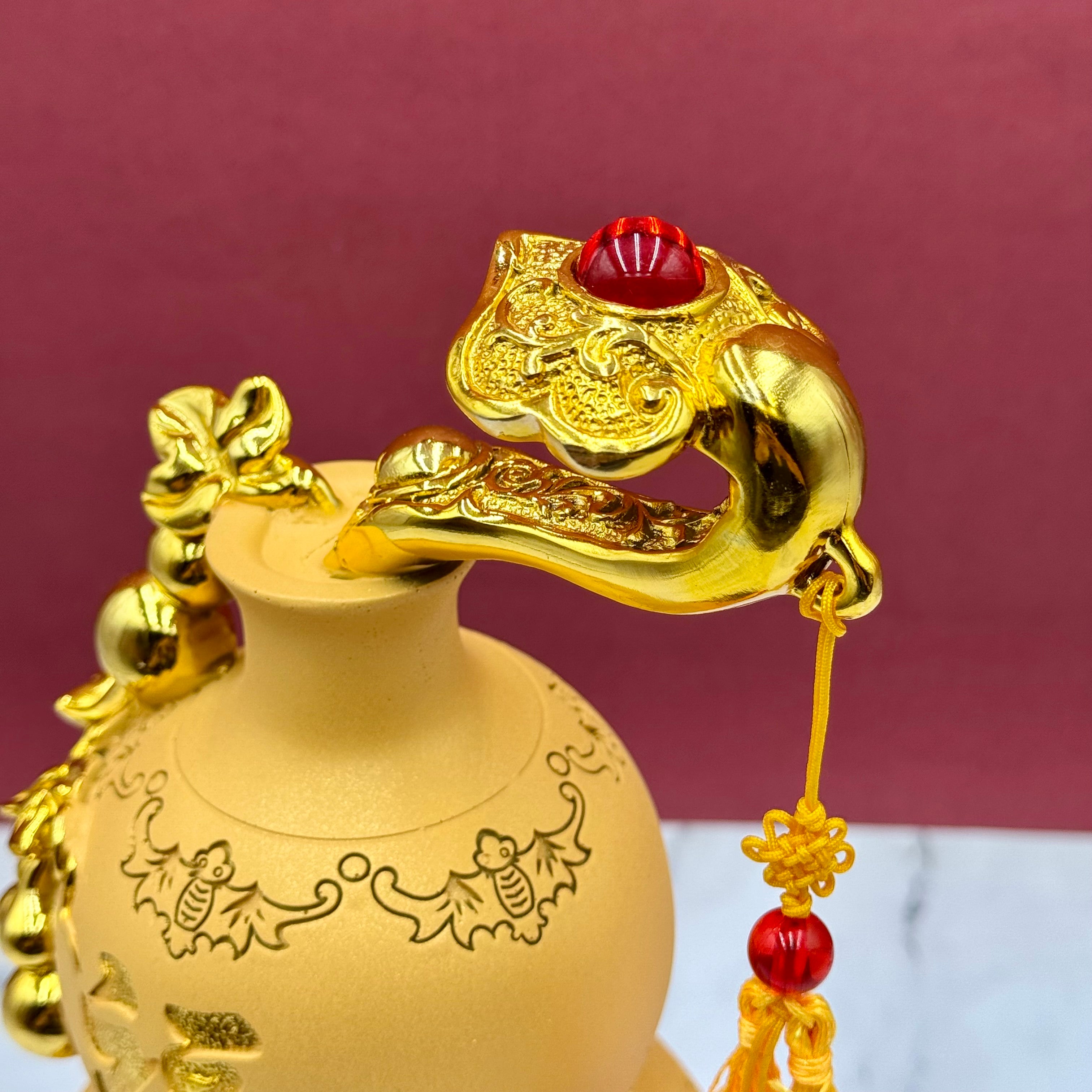 Long Life of Prosperity Wu Lou 34cm Default Title - Feng Shui Charms - Royal Dragon Decor Philippines