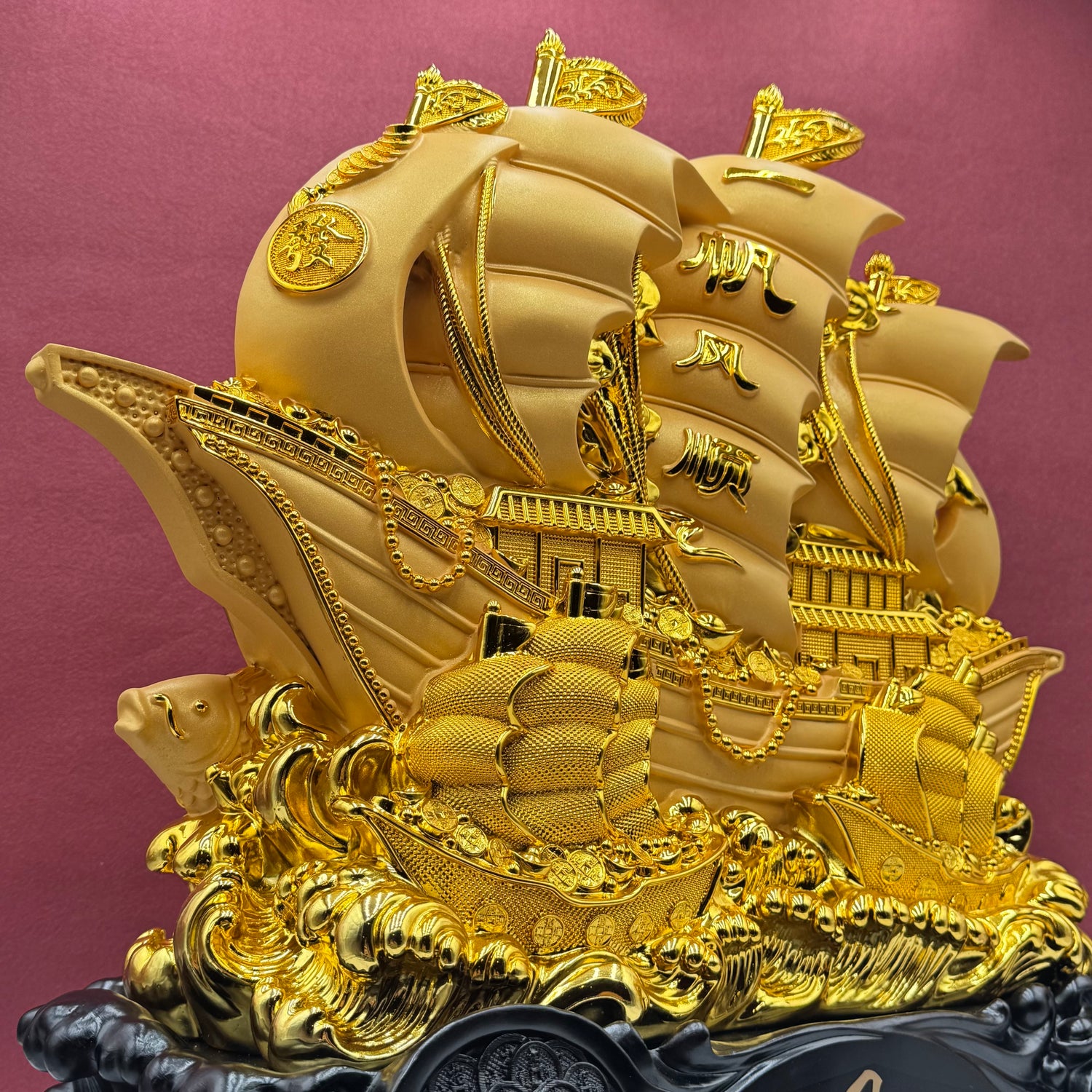 Commander of the Armada Wealth Ship 60cm Default Title - Feng Shui Charms - Royal Dragon Decor Philippines