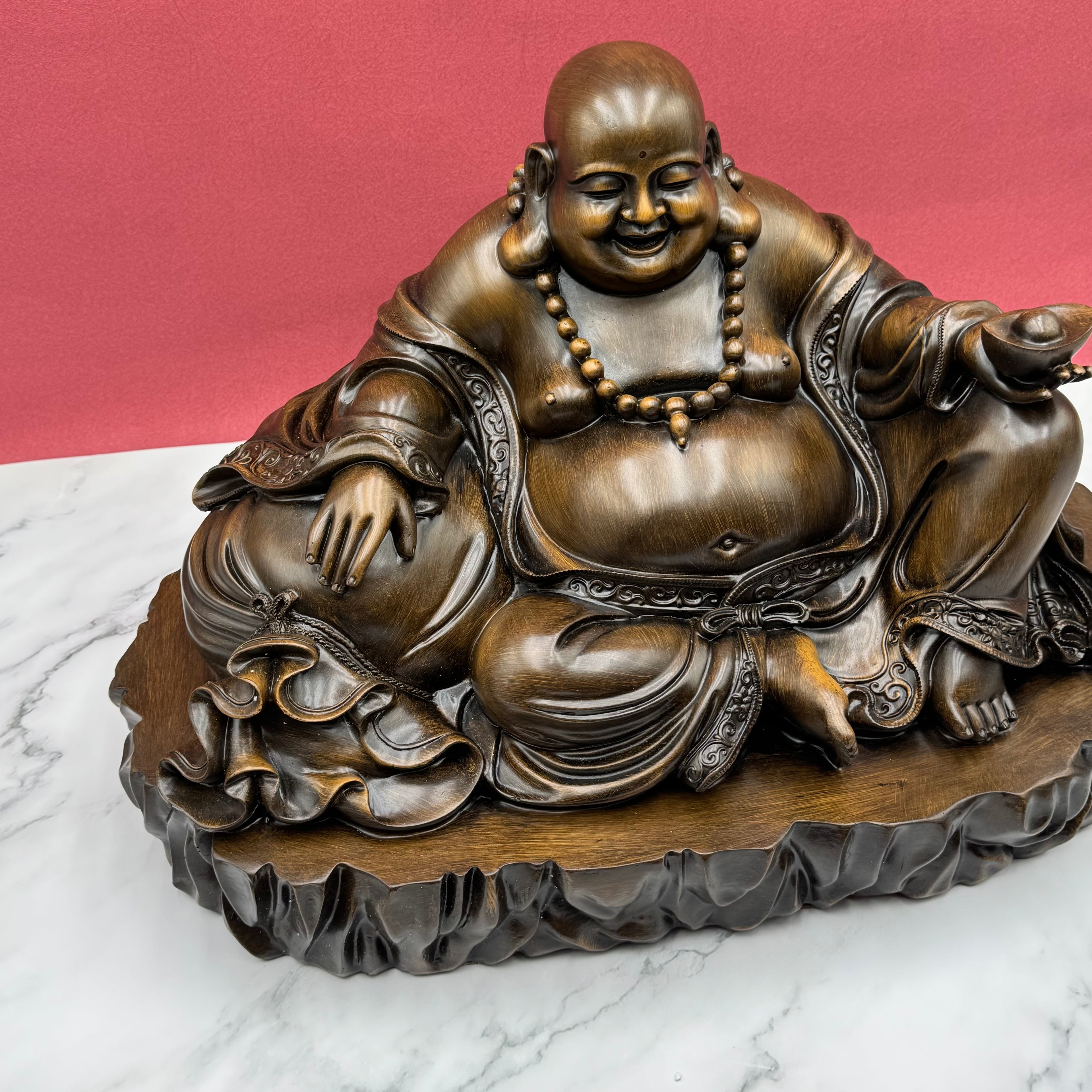 The Big Buddha of Powerful Blessings 50cm Default Title - Feng Shui Charms - Royal Dragon Decor Philippines