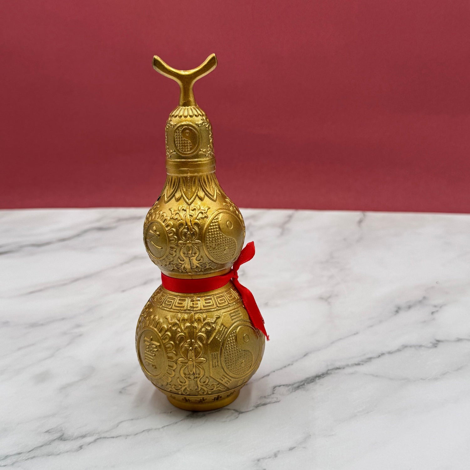 Brass Wu Lou of Good Health 13cm Default Title - Feng Shui Charms - Royal Dragon Decor Philippines