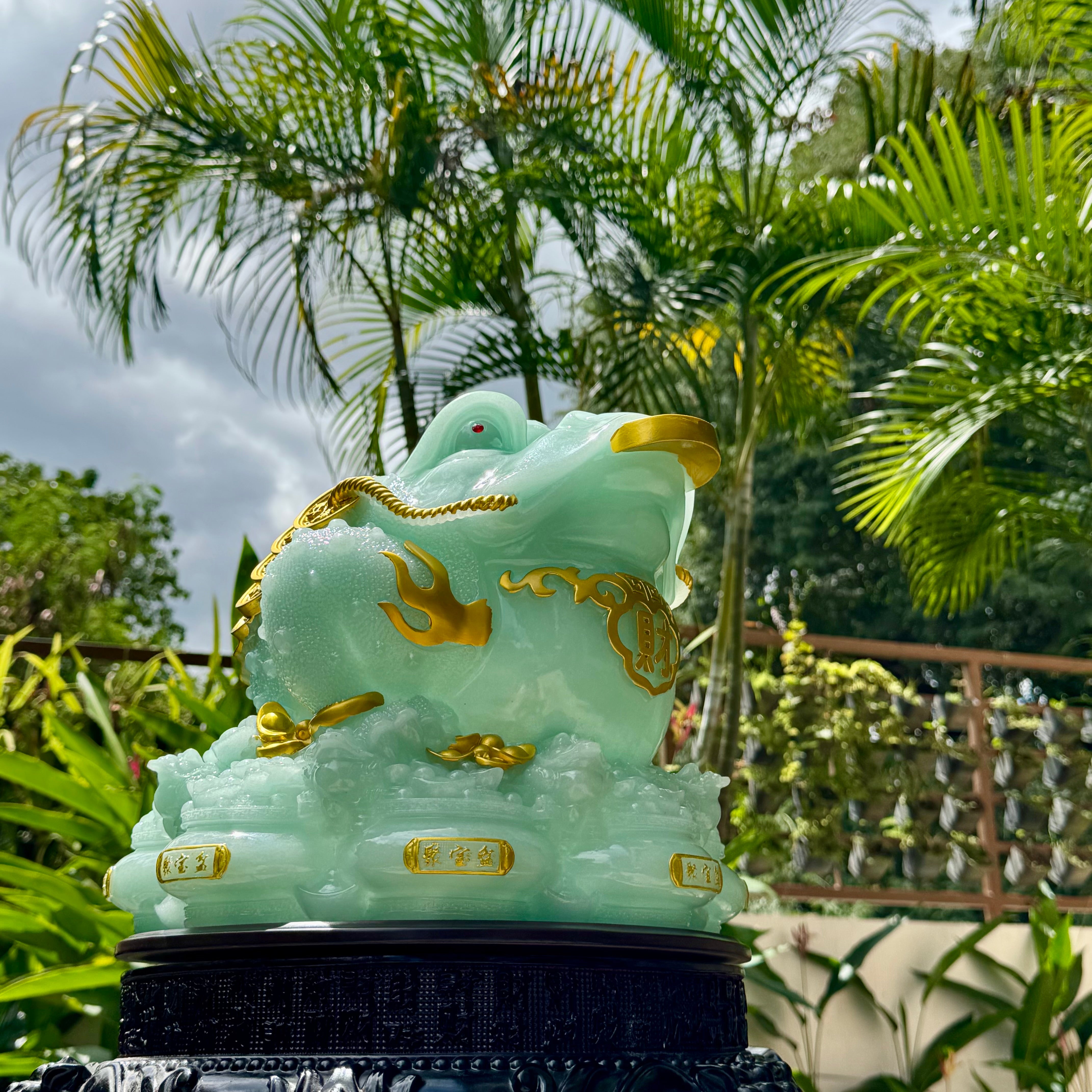 The Jade Emperor's Money Frog 40cm Default Title - Feng Shui Charms - Royal Dragon Decor Philippines