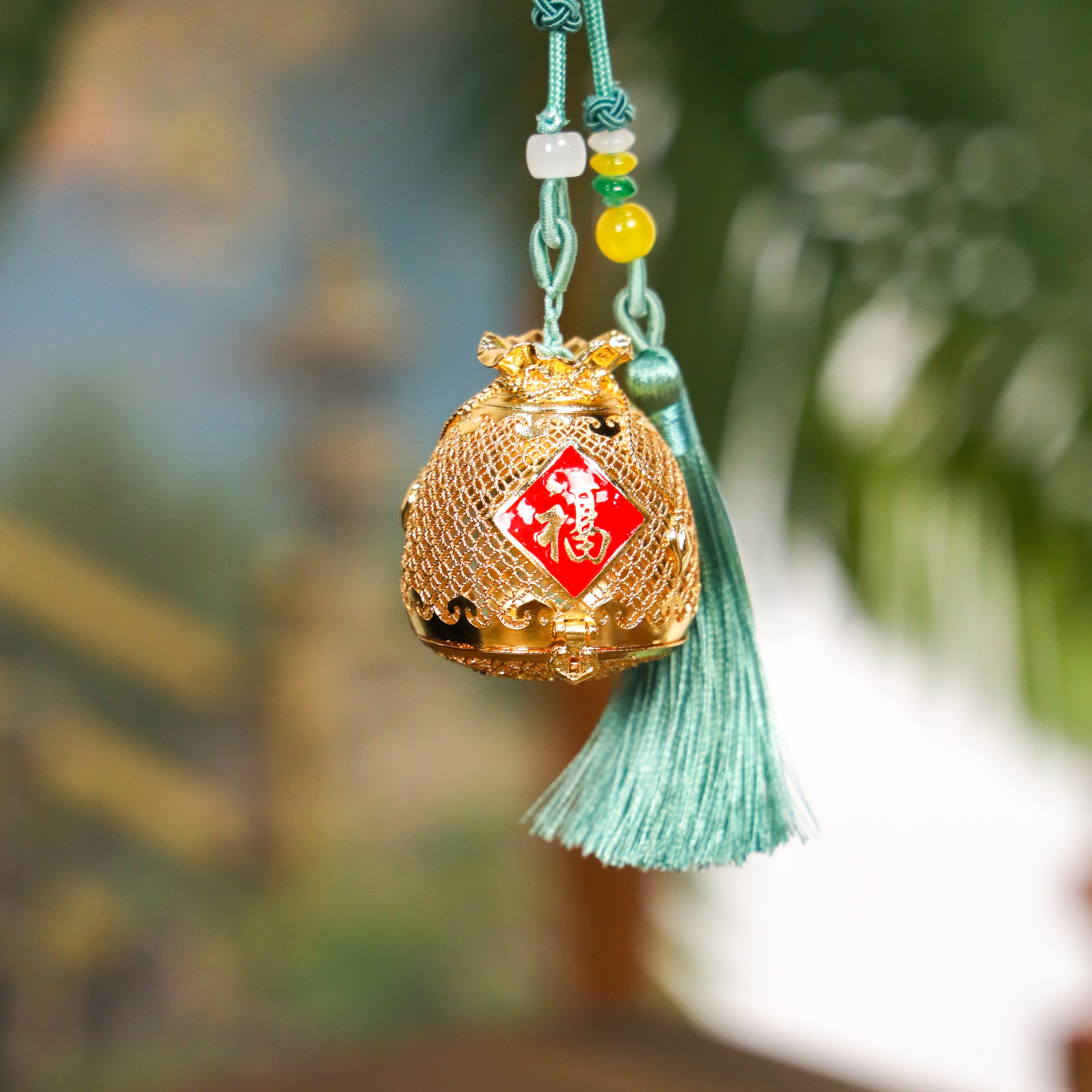 Golden Reserve of Daily Abundance Brass 5cm