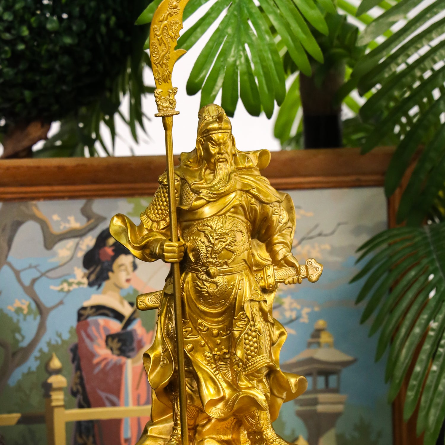 Warrior King of Wealth and Honor Guan Gong 40cm