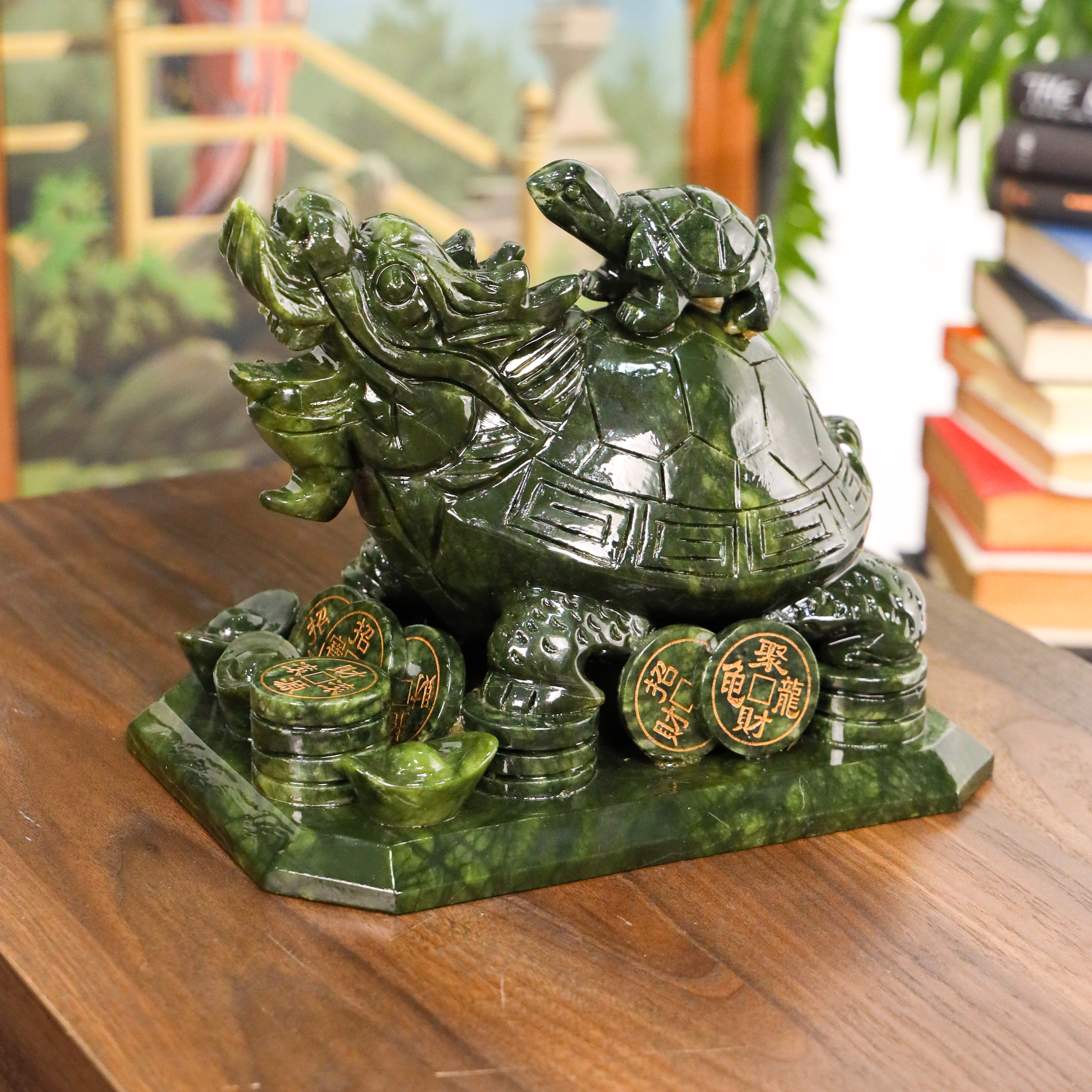 Ancestral Dragon Turtle of Long Success 23cm
