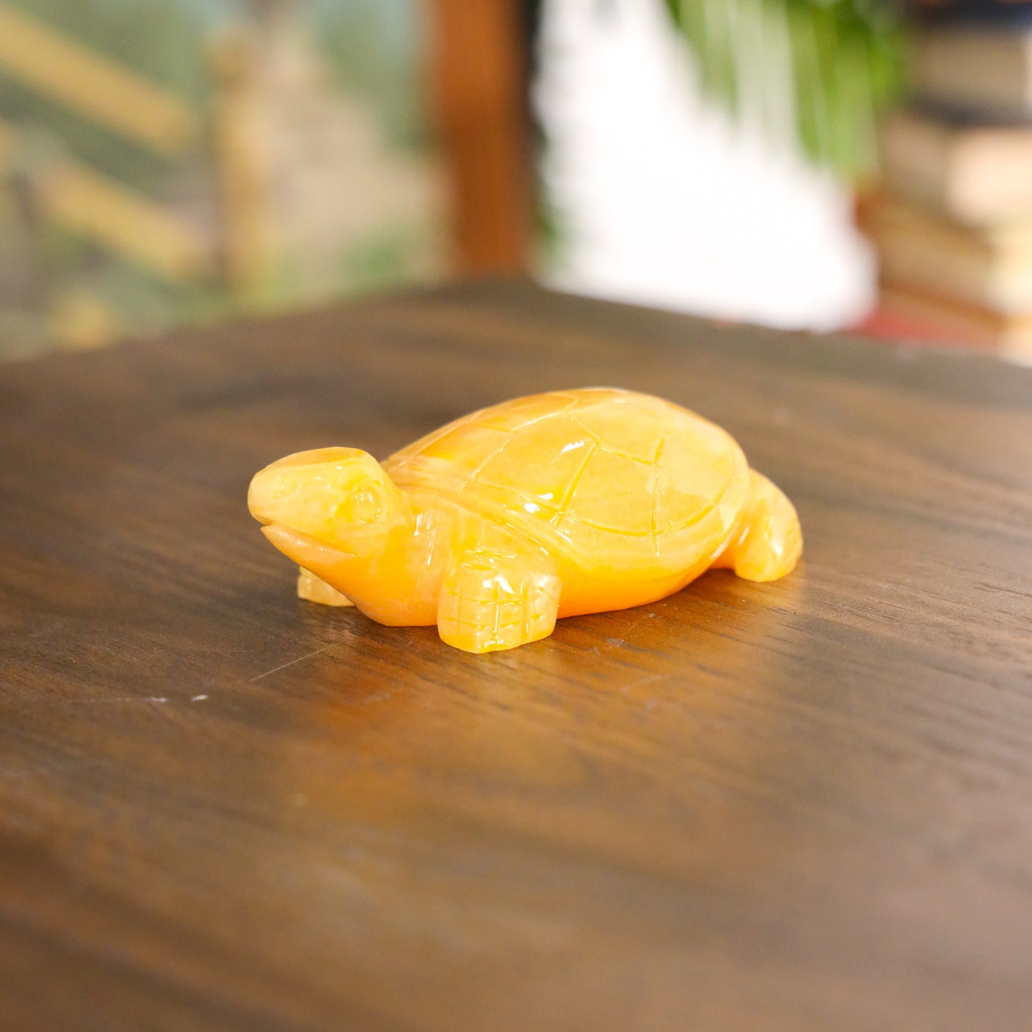 Mini Topaz Turtle of Stable Strength 12cm