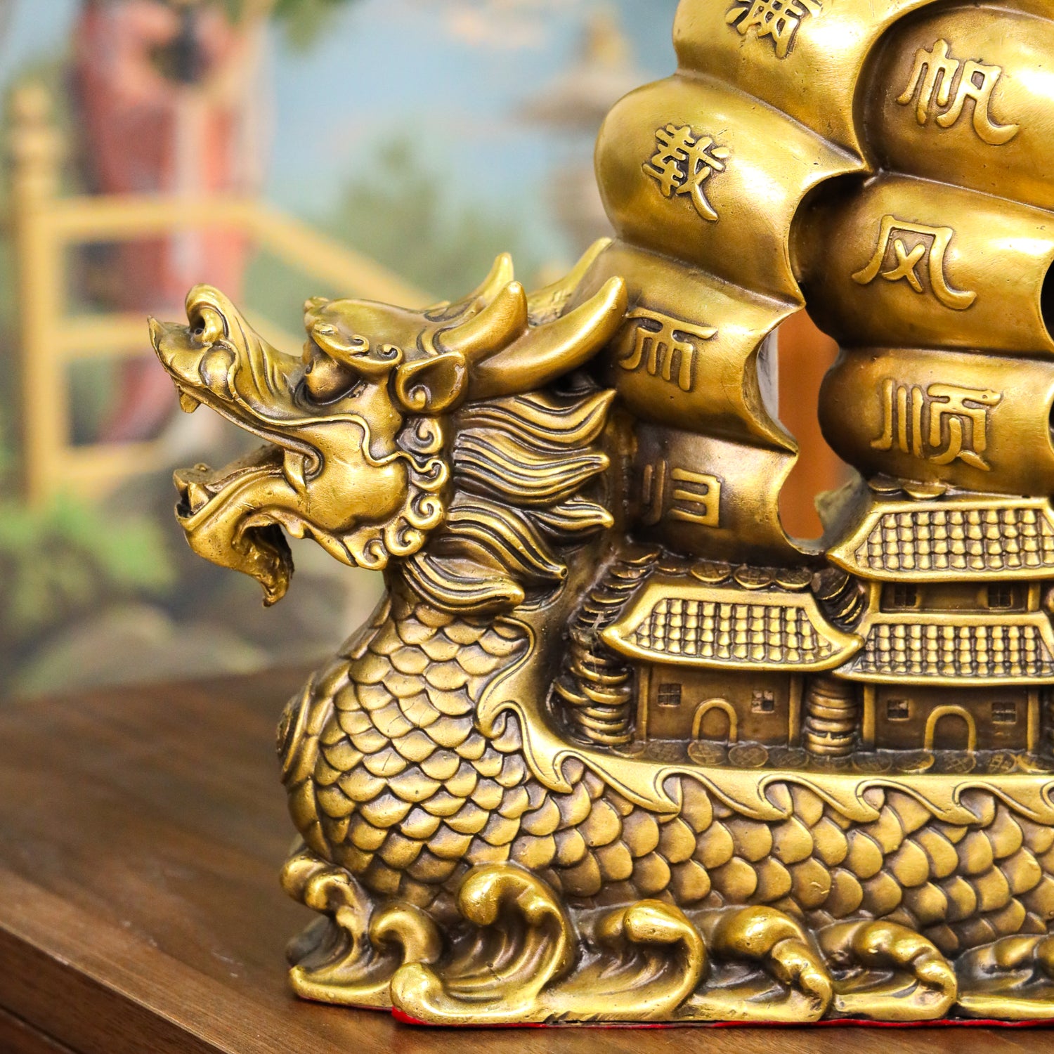 Imperial Dragon Ship for Business Expansion 29cm