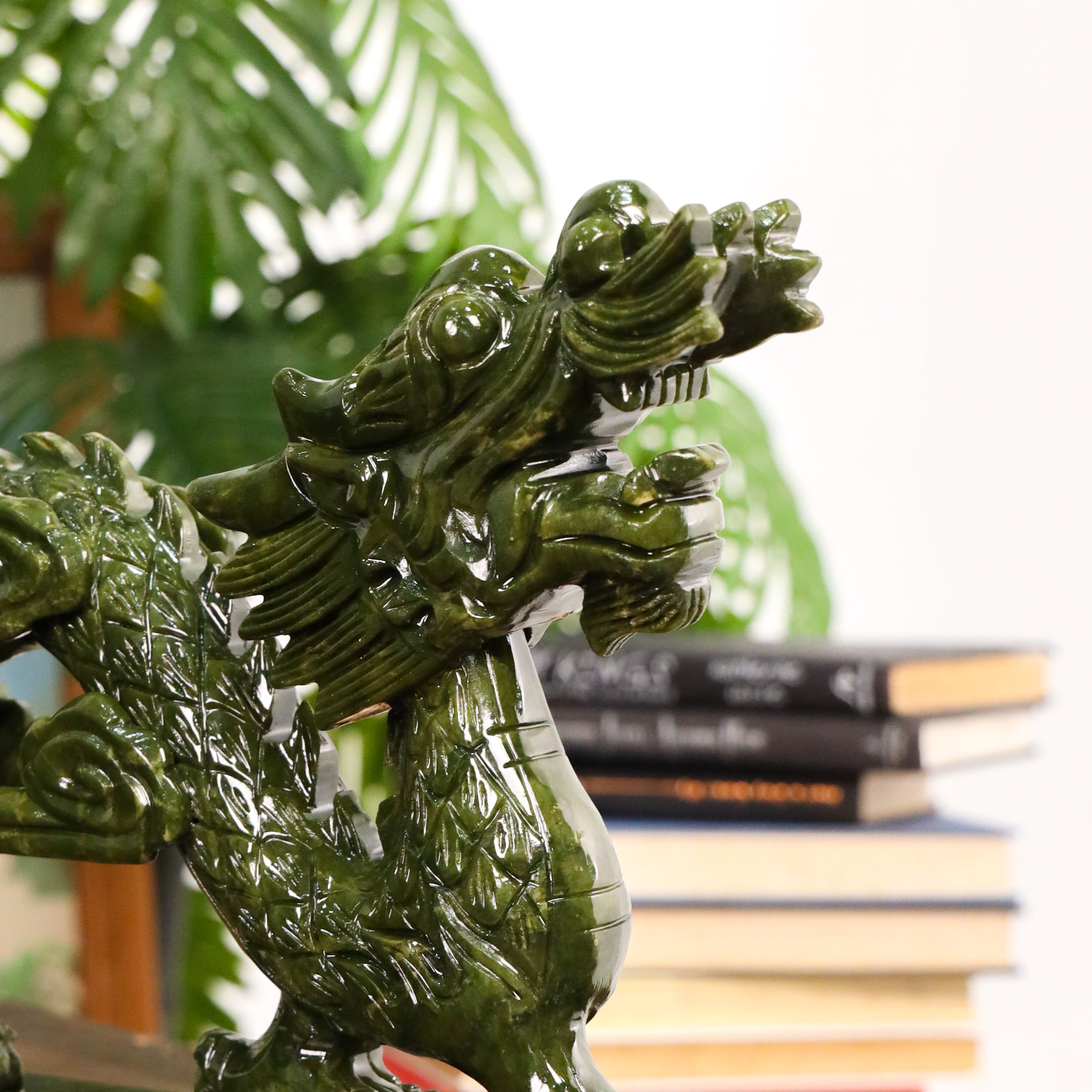 Great Jade Dragon of Boundless Energy 50cm